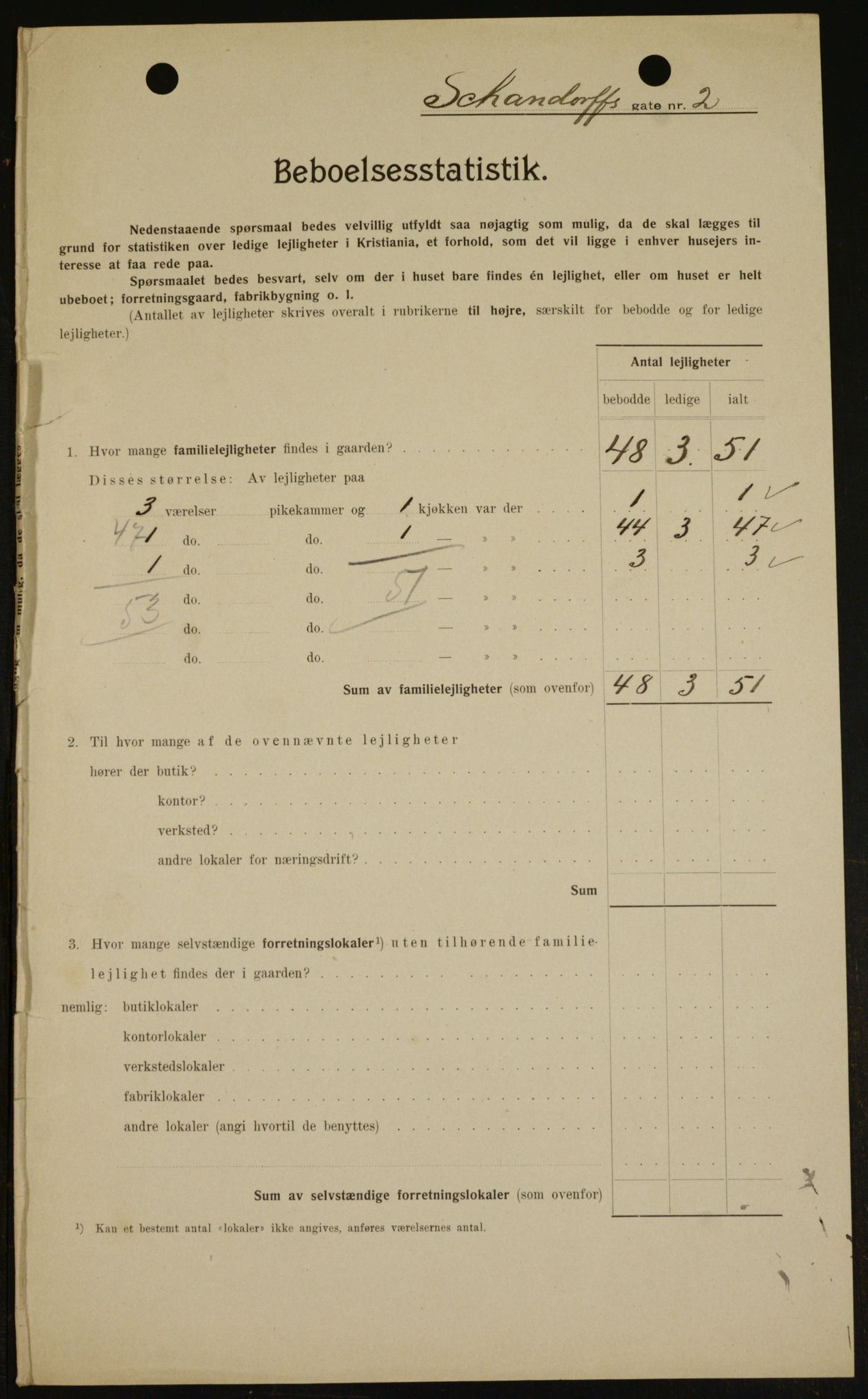 OBA, Municipal Census 1909 for Kristiania, 1909, p. 81417