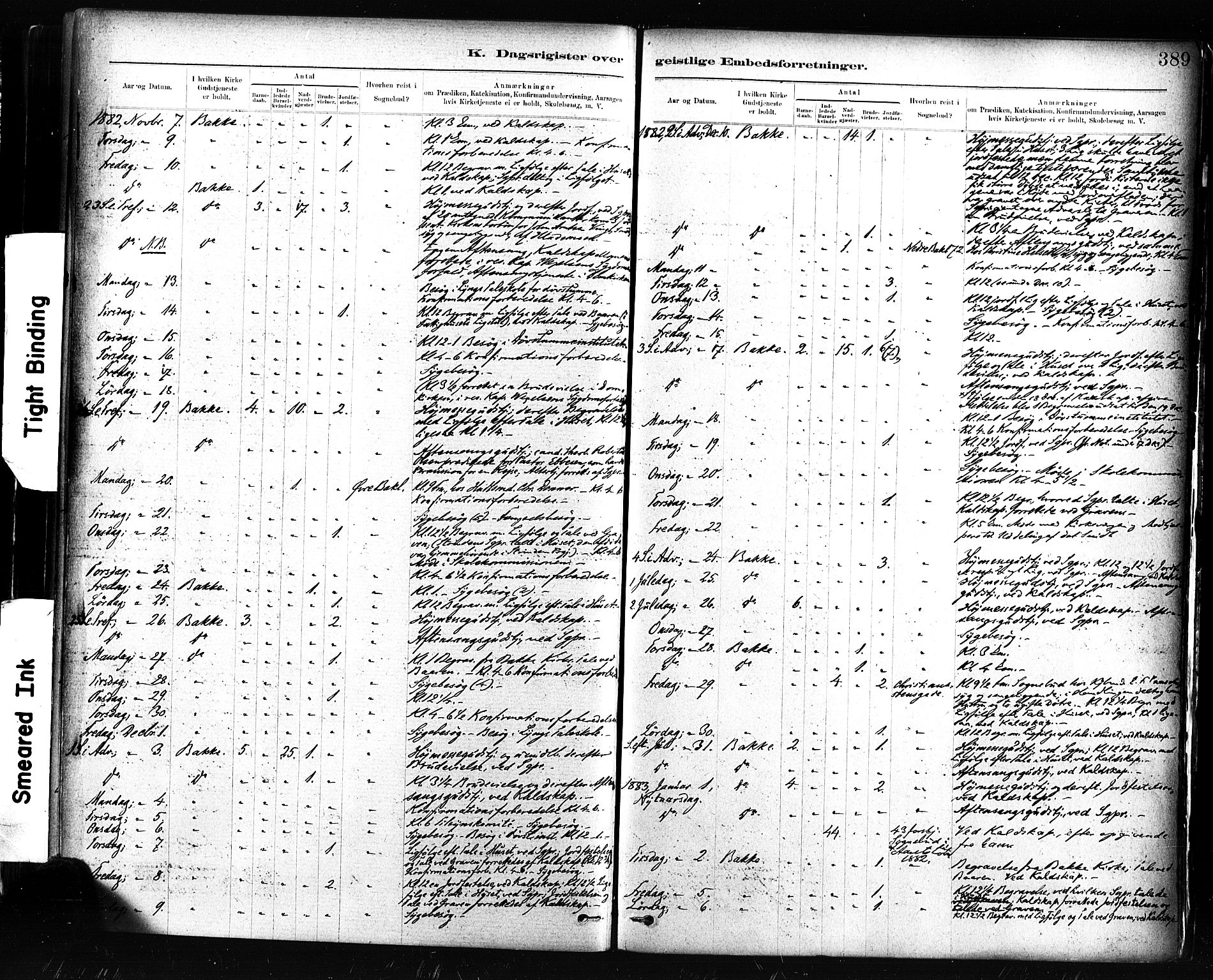 Ministerialprotokoller, klokkerbøker og fødselsregistre - Sør-Trøndelag, AV/SAT-A-1456/604/L0189: Parish register (official) no. 604A10, 1878-1892, p. 389