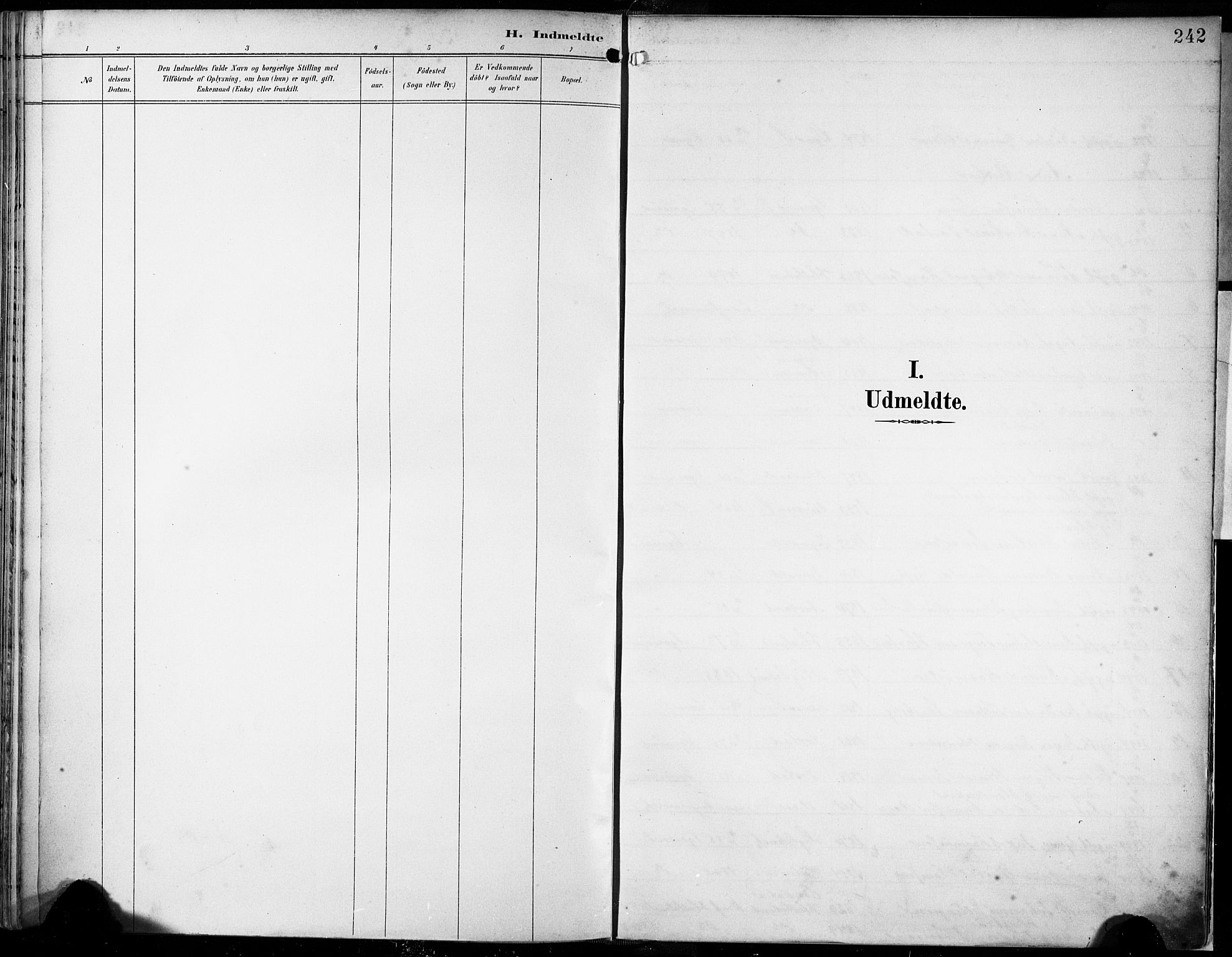 Eigersund sokneprestkontor, SAST/A-101807/S08/L0018: Parish register (official) no. A 17, 1892-1905, p. 242