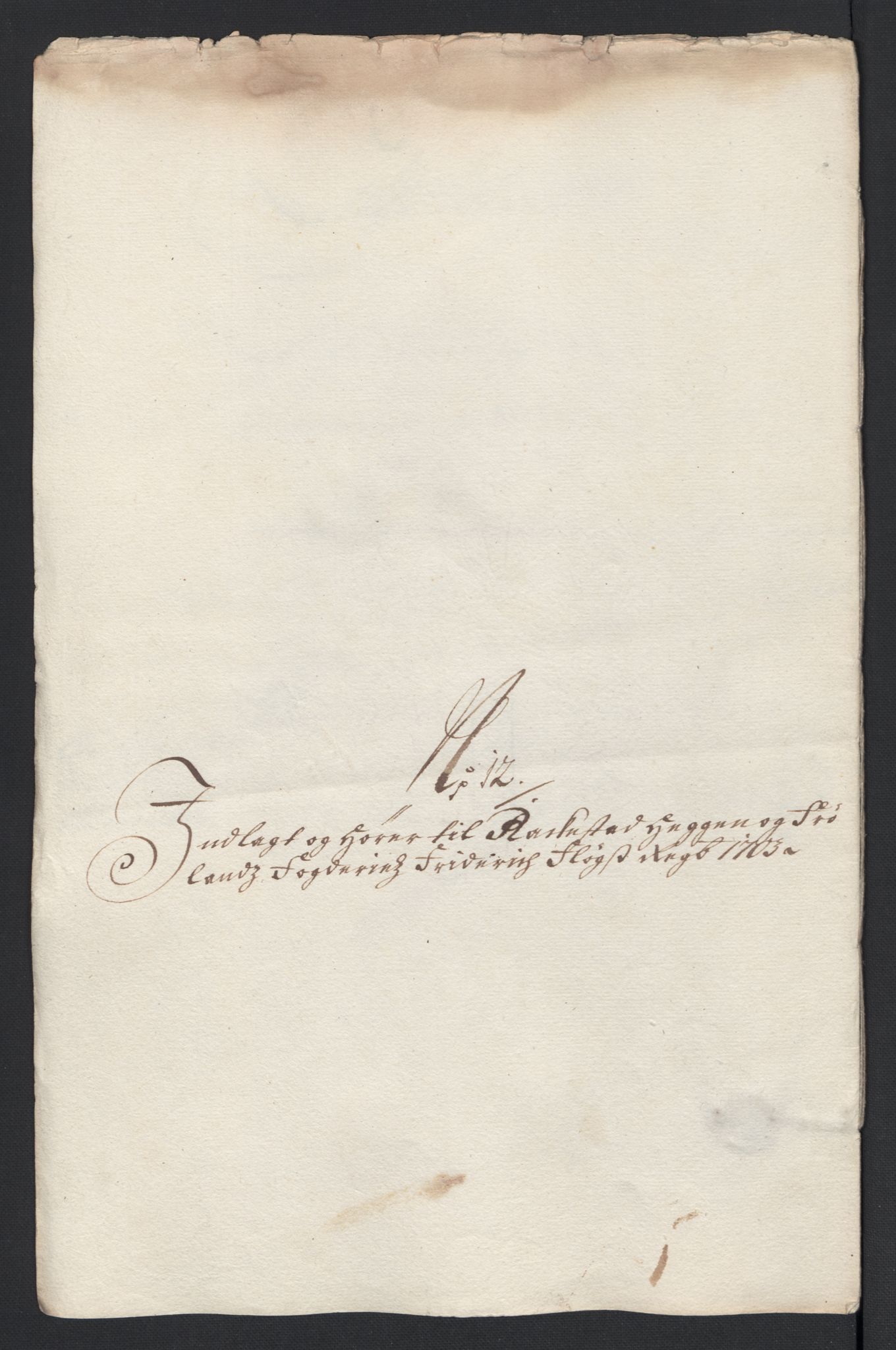 Rentekammeret inntil 1814, Reviderte regnskaper, Fogderegnskap, AV/RA-EA-4092/R07/L0295: Fogderegnskap Rakkestad, Heggen og Frøland, 1703, p. 255