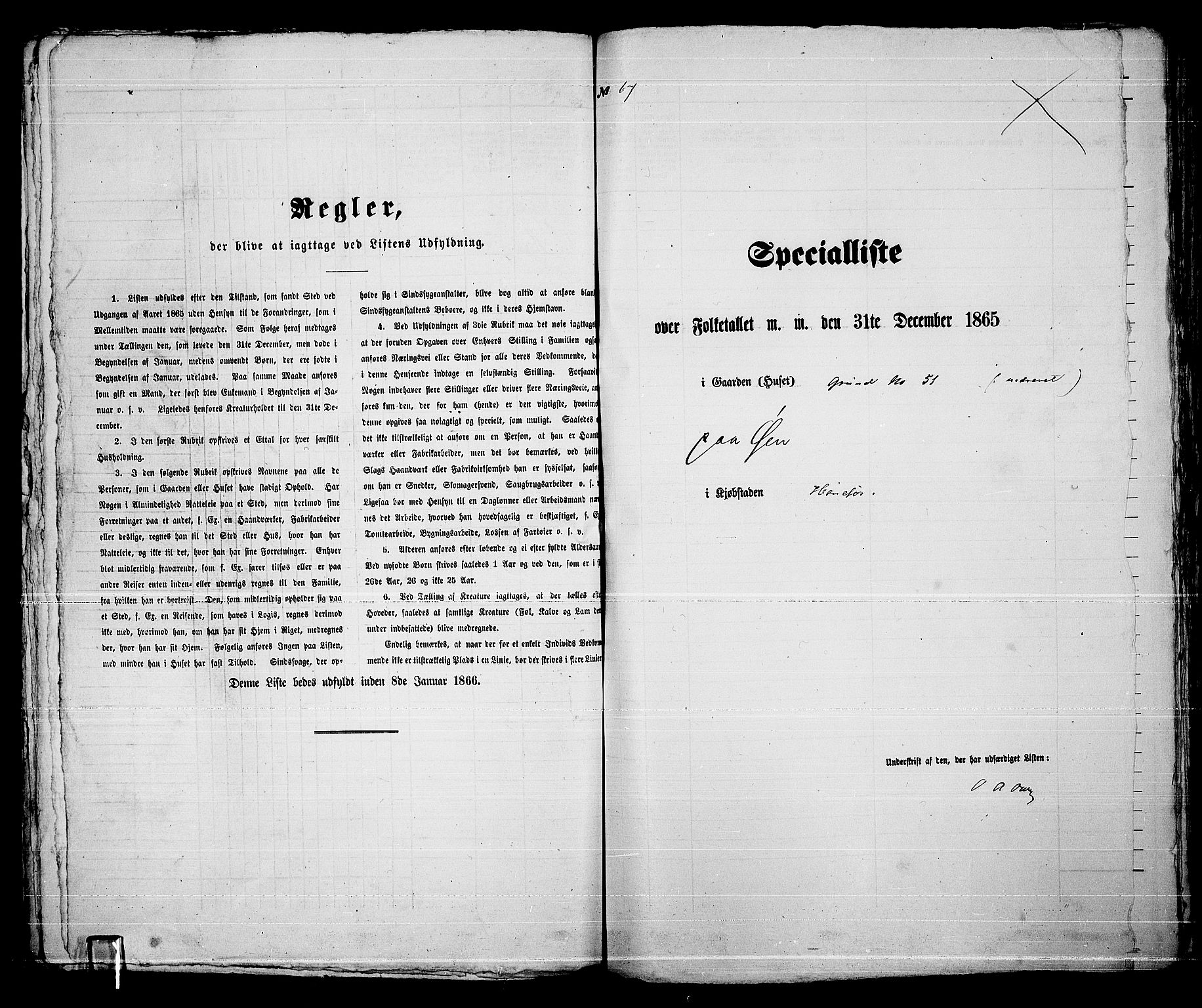 RA, 1865 census for Norderhov/Hønefoss, 1865, p. 130