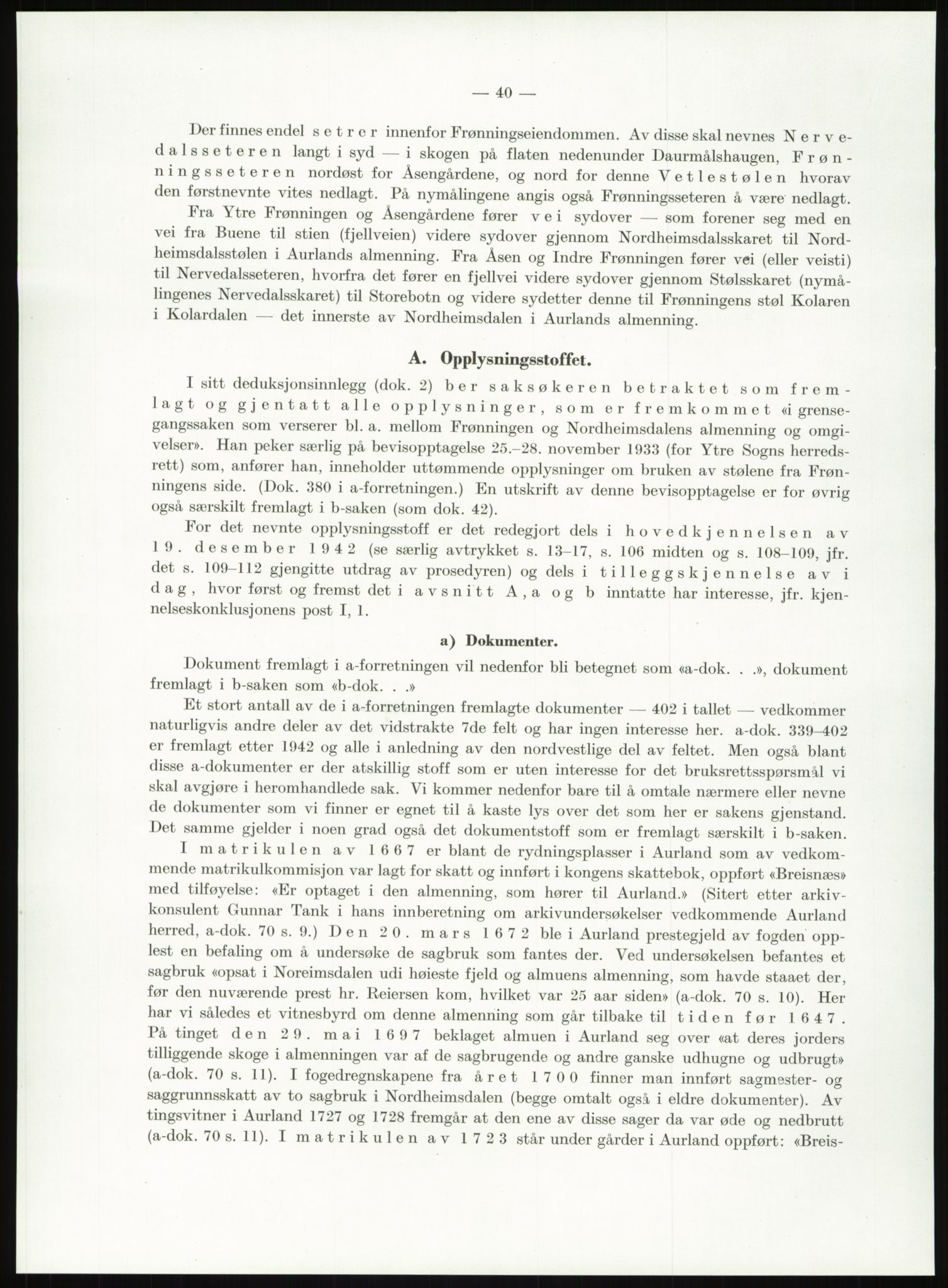 Høyfjellskommisjonen, AV/RA-S-1546/X/Xa/L0001: Nr. 1-33, 1909-1953, p. 3289