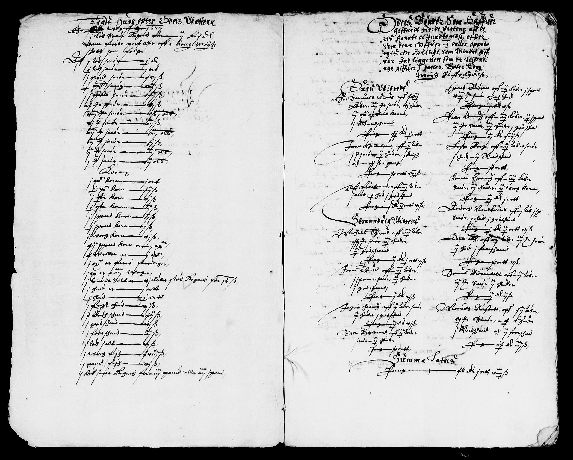 Rentekammeret inntil 1814, Reviderte regnskaper, Lensregnskaper, AV/RA-EA-5023/R/Rb/Rbt/L0046: Bergenhus len, 1627-1628