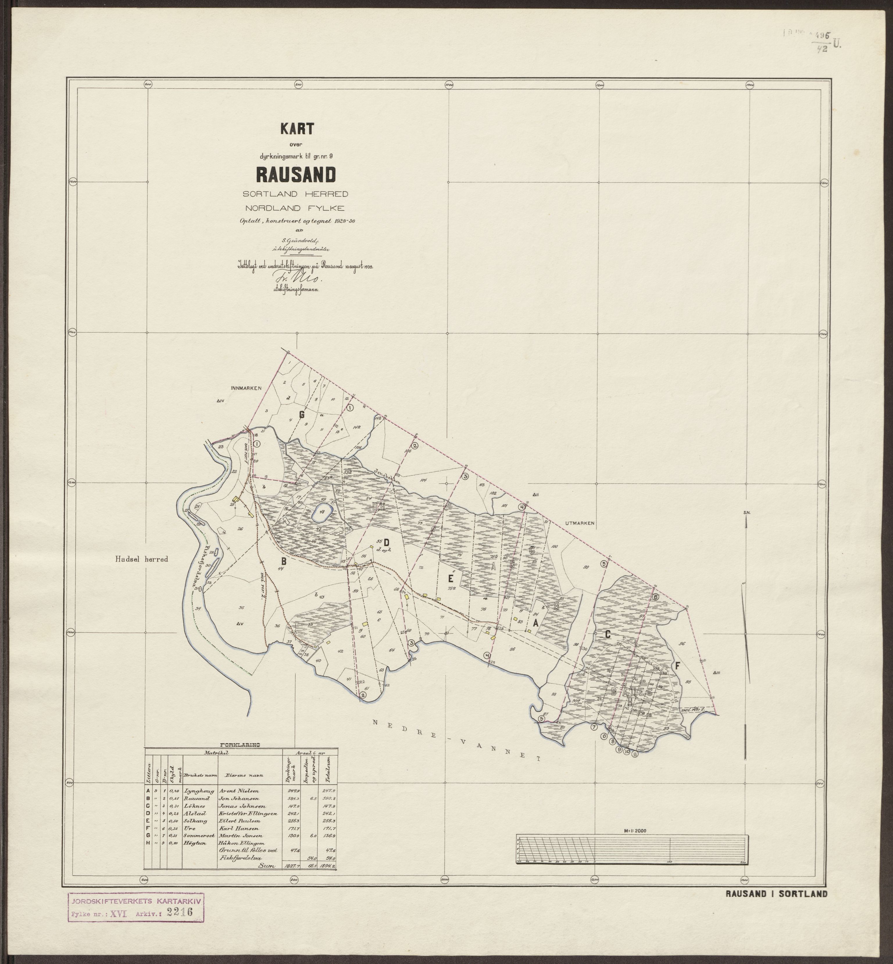 Jordskifteverkets kartarkiv, RA/S-3929/T, 1859-1988, p. 2748