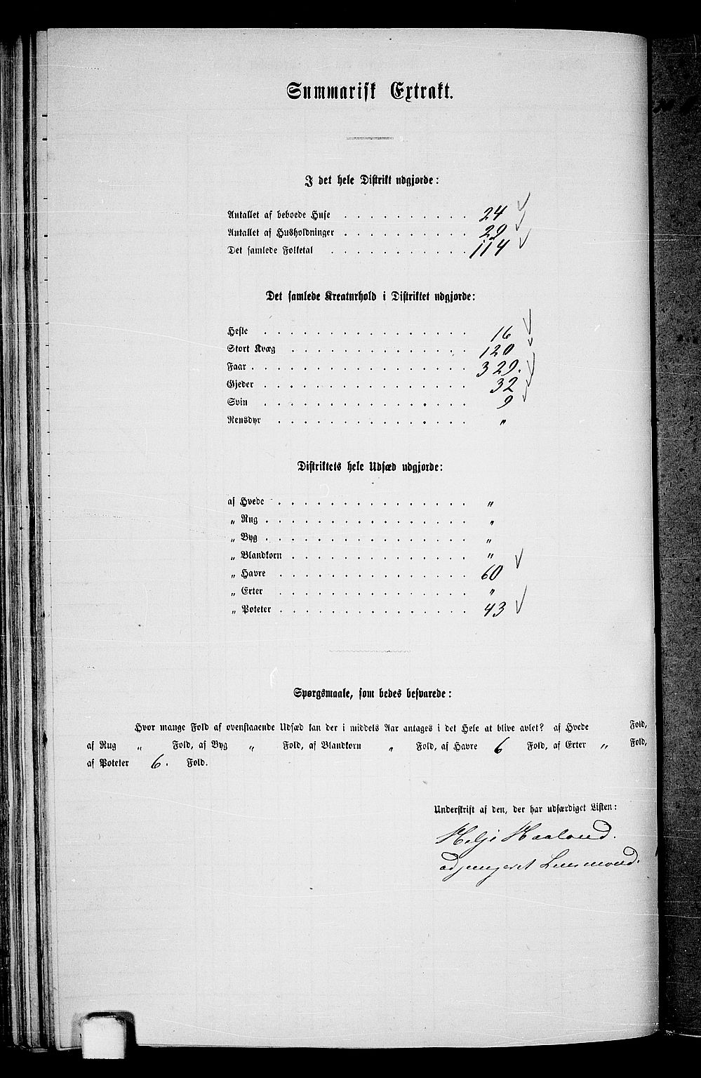 RA, 1865 census for Etne, 1865, p. 121