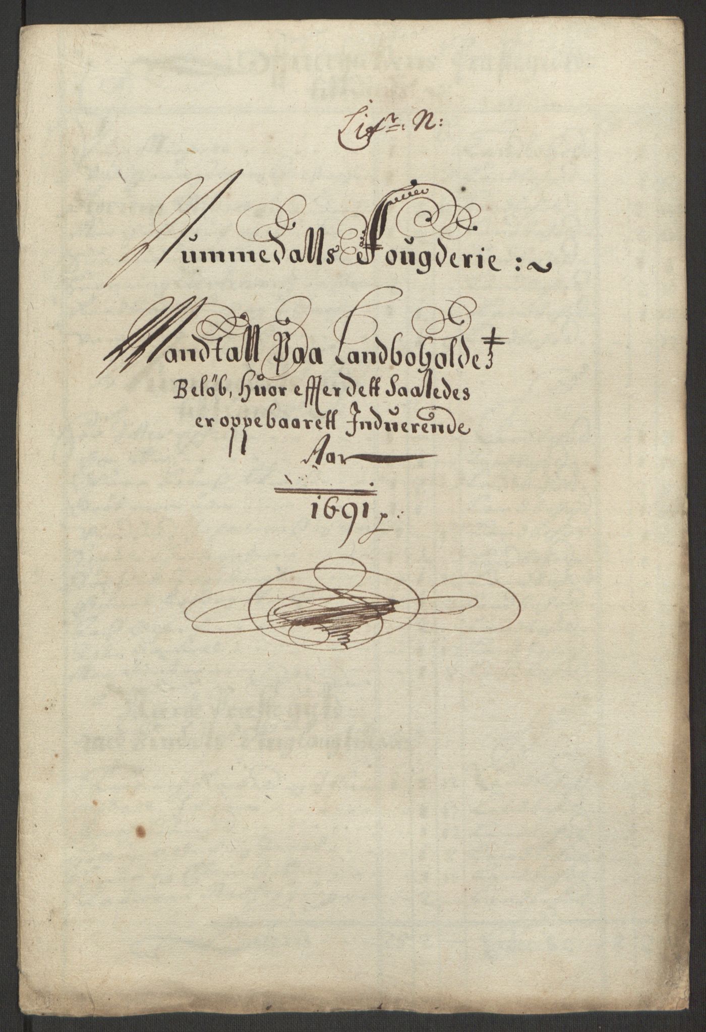 Rentekammeret inntil 1814, Reviderte regnskaper, Fogderegnskap, RA/EA-4092/R64/L4423: Fogderegnskap Namdal, 1690-1691, p. 291