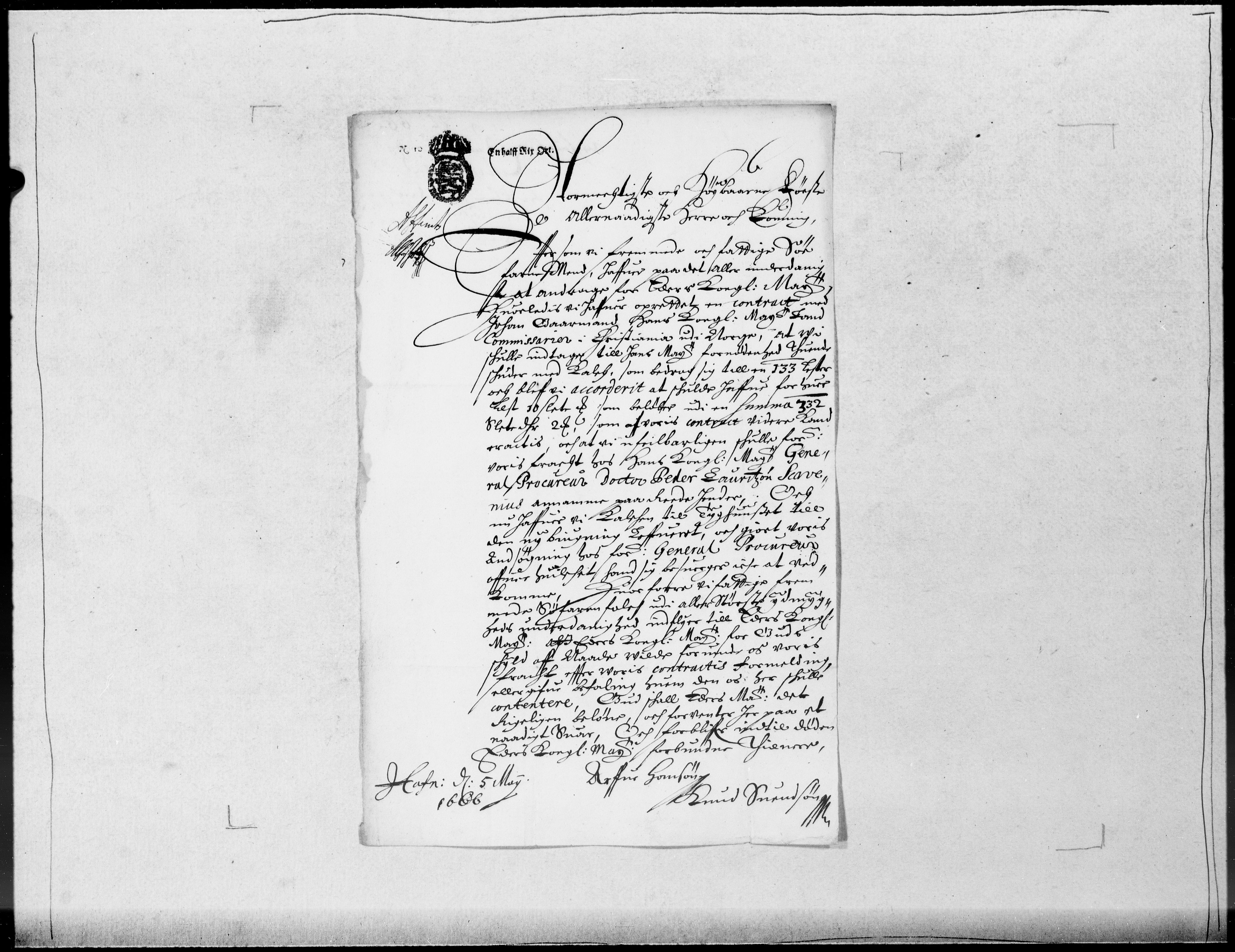 Danske Kanselli 1572-1799, RA/EA-3023/F/Fc/Fcc/Fcca/L0026: Norske innlegg 1572-1799, 1666-1667, p. 14