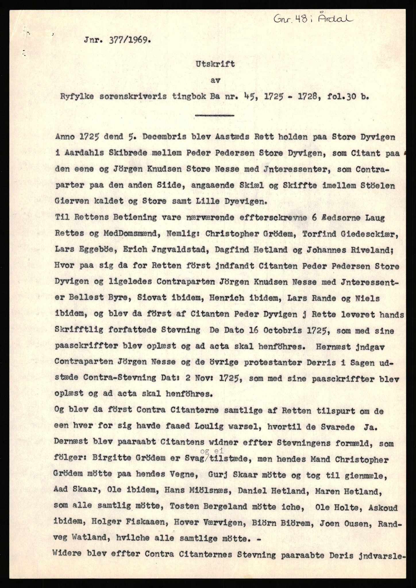 Statsarkivet i Stavanger, SAST/A-101971/03/Y/Yj/L0015: Avskrifter sortert etter gårdsnavn: Dysje - Eide, 1750-1930, p. 59