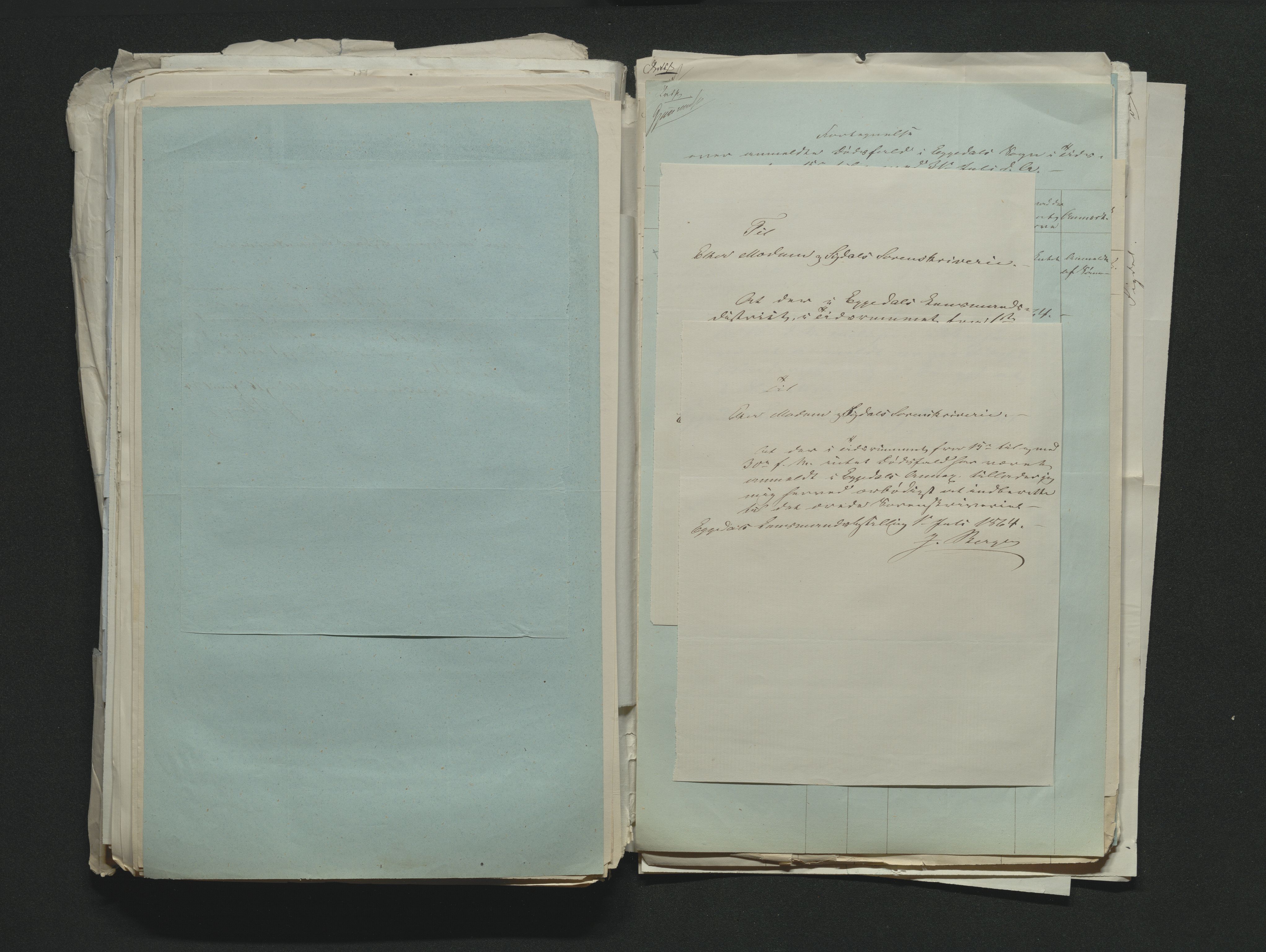Eiker, Modum og Sigdal sorenskriveri, AV/SAKO-A-123/H/Ha/Hab/L0011: Dødsfallsmeldinger, 1862-1865, p. 473