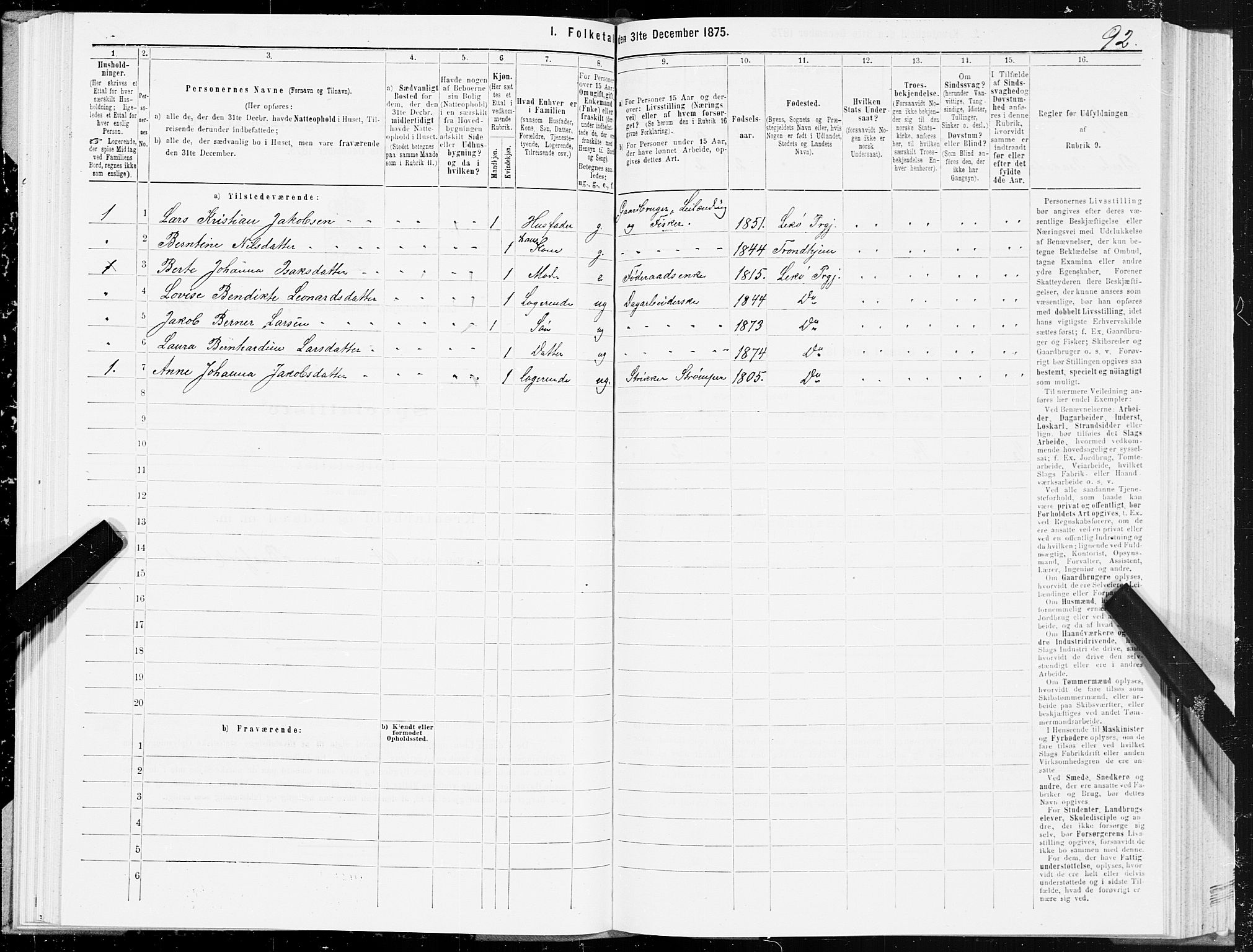 SAT, 1875 census for 1755P Leka, 1875, p. 2092