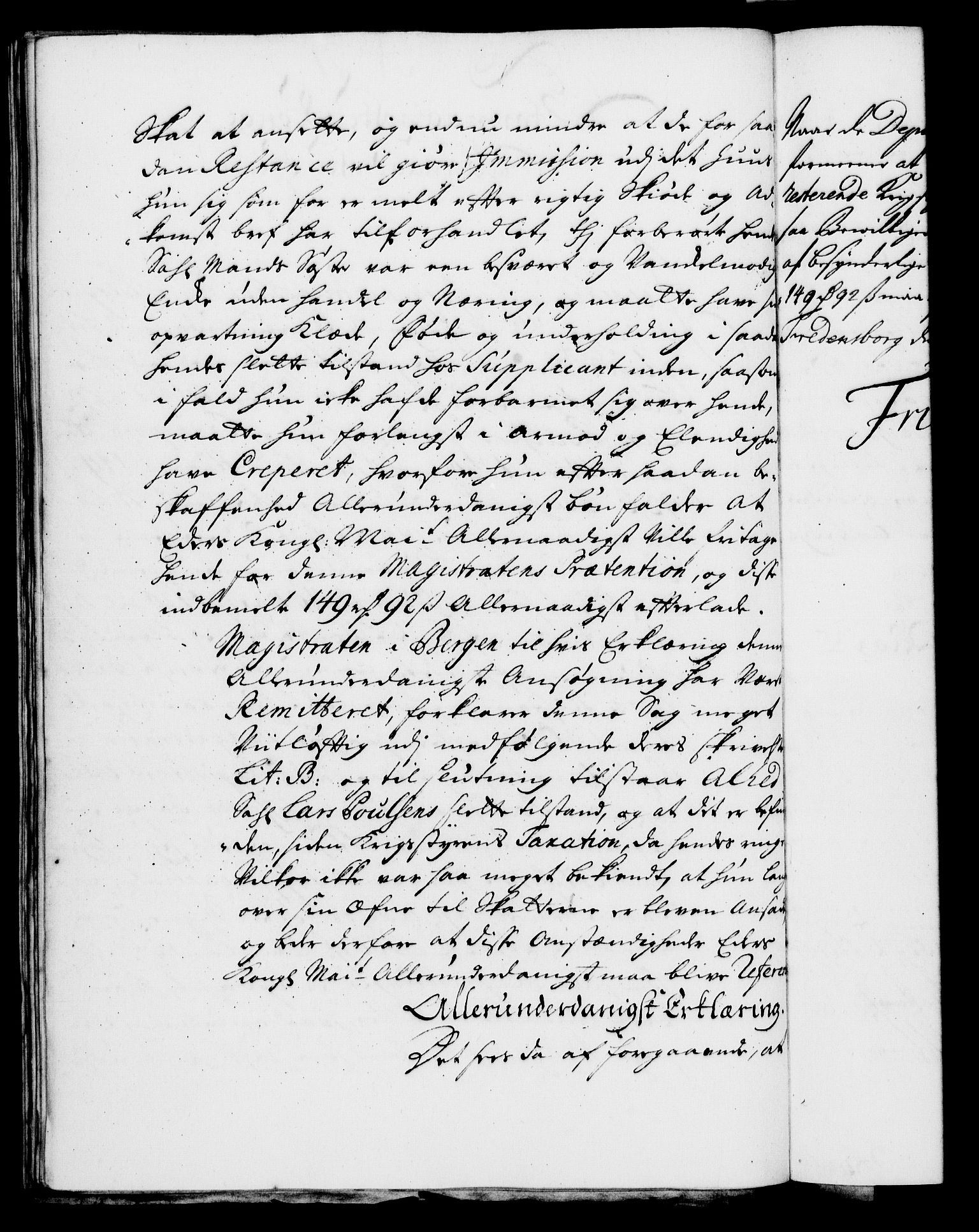 Rentekammeret, Kammerkanselliet, RA/EA-3111/G/Gf/Gfa/L0008: Norsk relasjons- og resolusjonsprotokoll (merket RK 52.8), 1725, p. 393