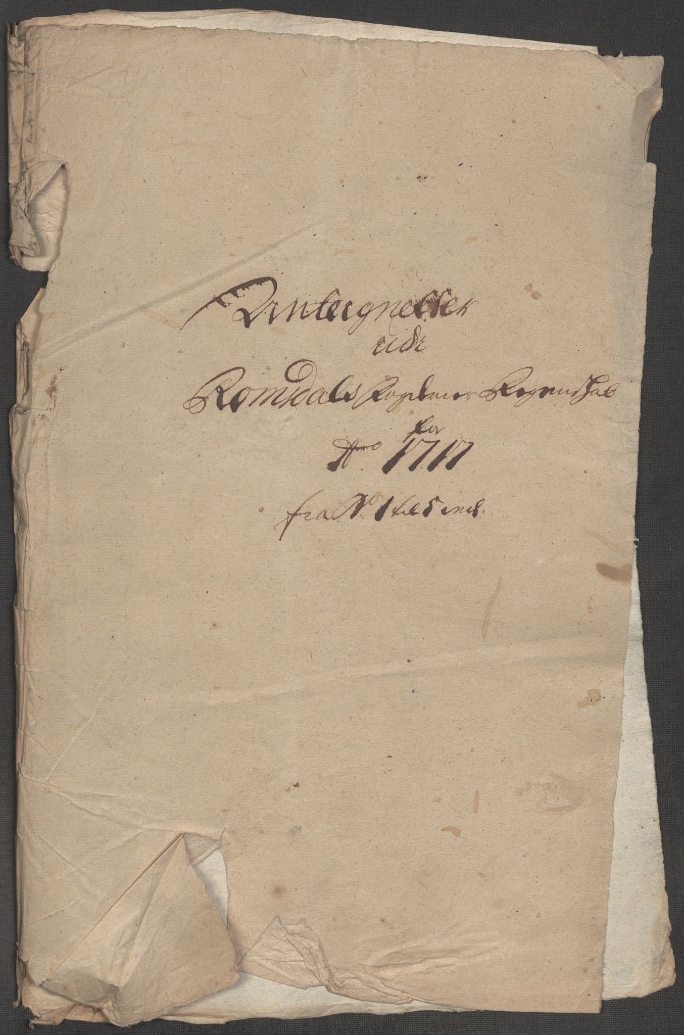Rentekammeret inntil 1814, Reviderte regnskaper, Fogderegnskap, RA/EA-4092/R55/L3664: Fogderegnskap Romsdal, 1717, p. 290