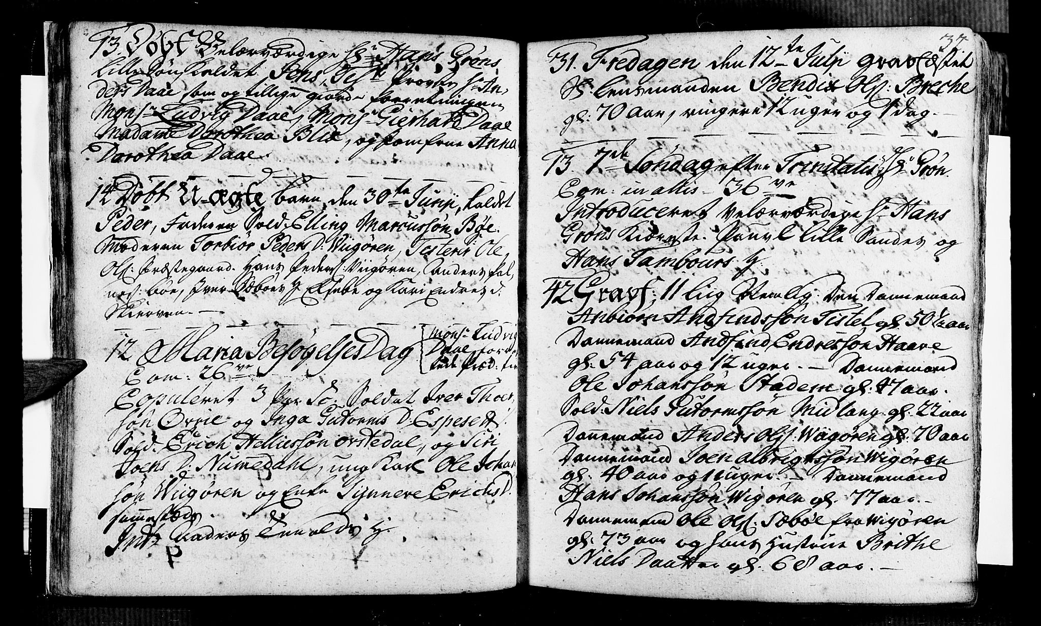 Vik sokneprestembete, SAB/A-81501: Parish register (official) no. A 2 /1, 1740-1757, p. 32