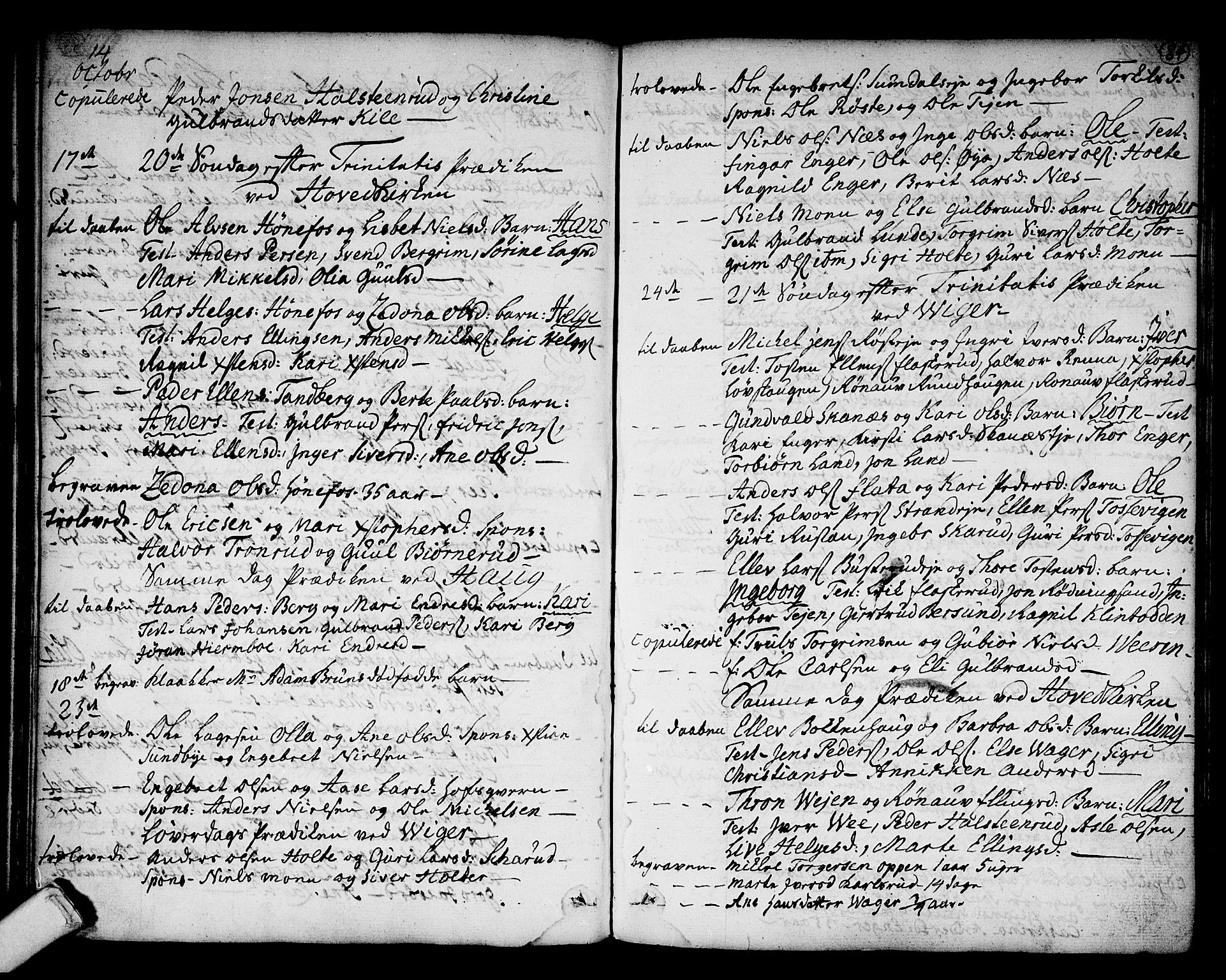 Norderhov kirkebøker, SAKO/A-237/F/Fa/L0005: Parish register (official) no. 5, 1775-1789, p. 84
