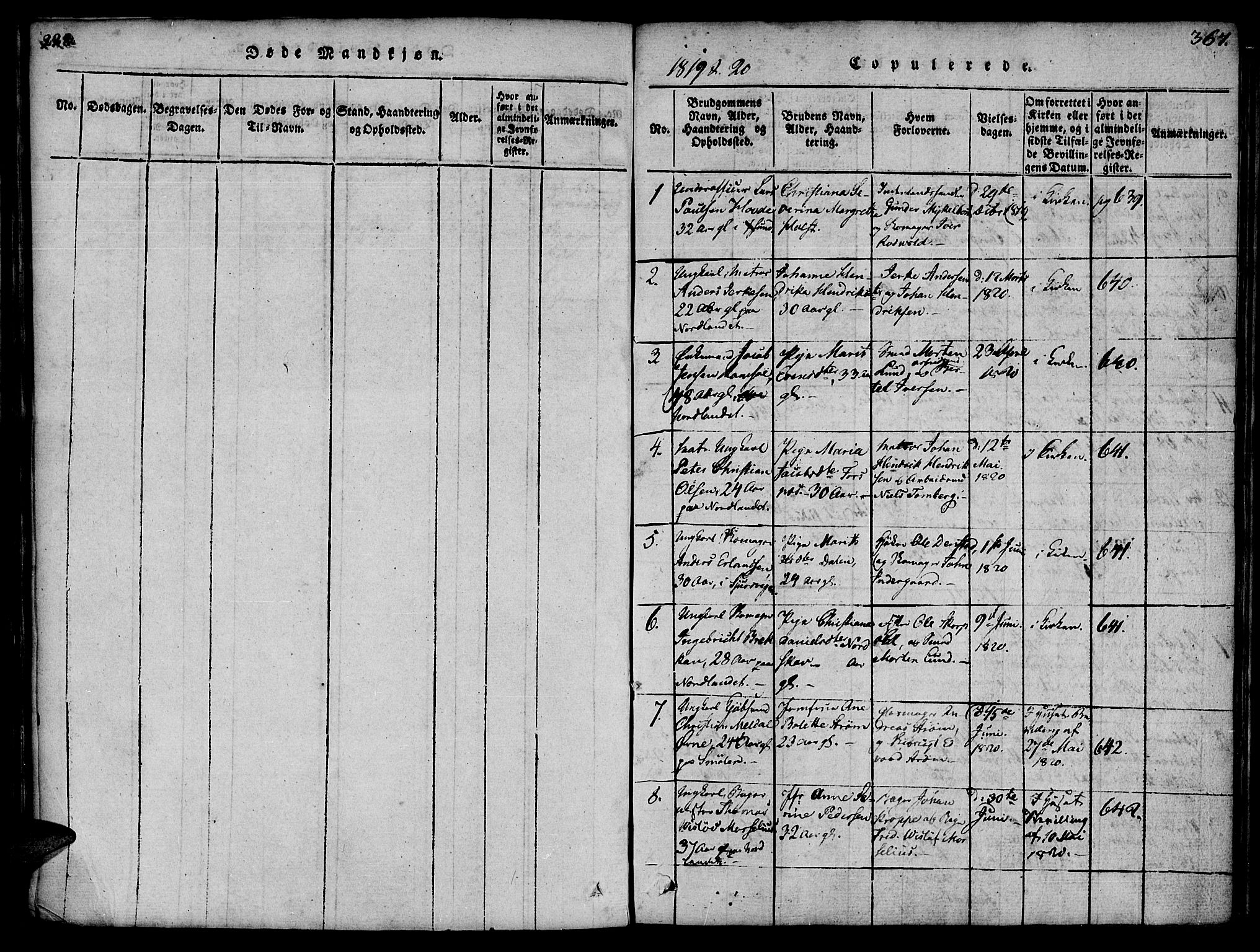 Ministerialprotokoller, klokkerbøker og fødselsregistre - Møre og Romsdal, AV/SAT-A-1454/572/L0842: Parish register (official) no. 572A05, 1819-1832, p. 366-367