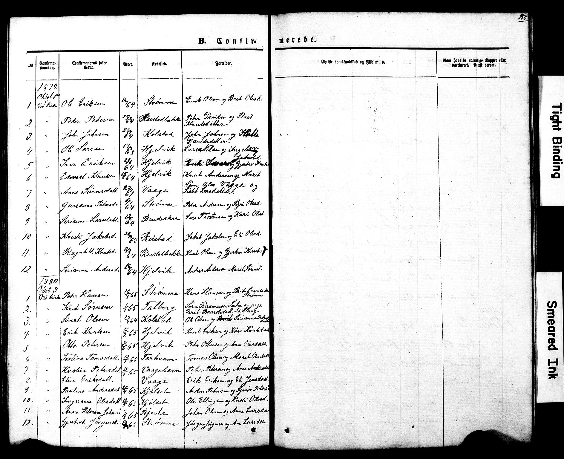 Ministerialprotokoller, klokkerbøker og fødselsregistre - Møre og Romsdal, SAT/A-1454/550/L0618: Parish register (copy) no. 550C01, 1870-1927, p. 150