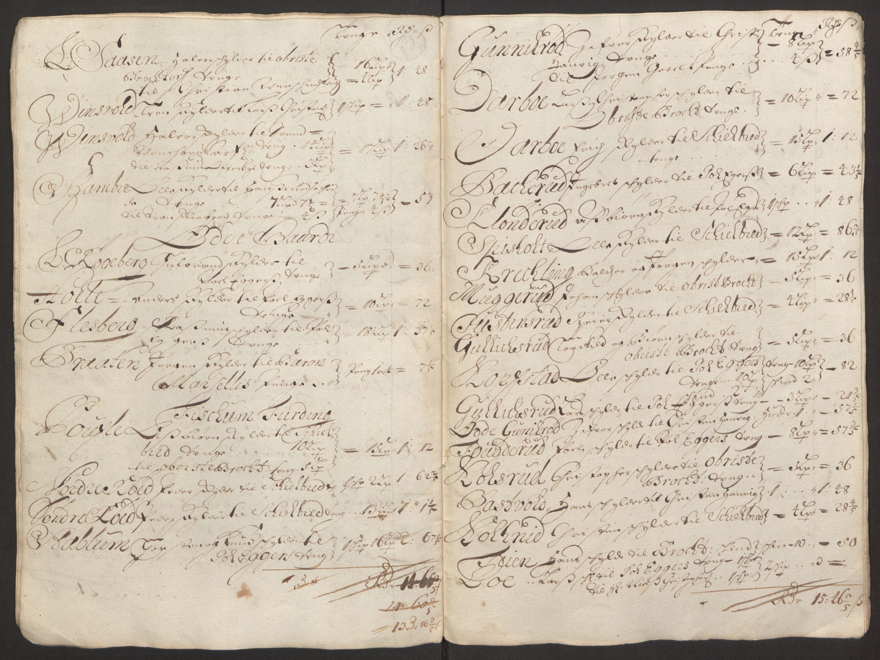 Rentekammeret inntil 1814, Reviderte regnskaper, Fogderegnskap, AV/RA-EA-4092/R30/L1694: Fogderegnskap Hurum, Røyken, Eiker og Lier, 1694-1696, p. 129