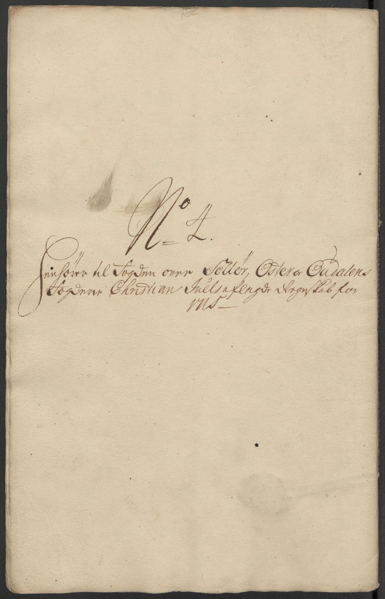 Rentekammeret inntil 1814, Reviderte regnskaper, Fogderegnskap, AV/RA-EA-4092/R13/L0853: Fogderegnskap Solør, Odal og Østerdal, 1715, p. 156