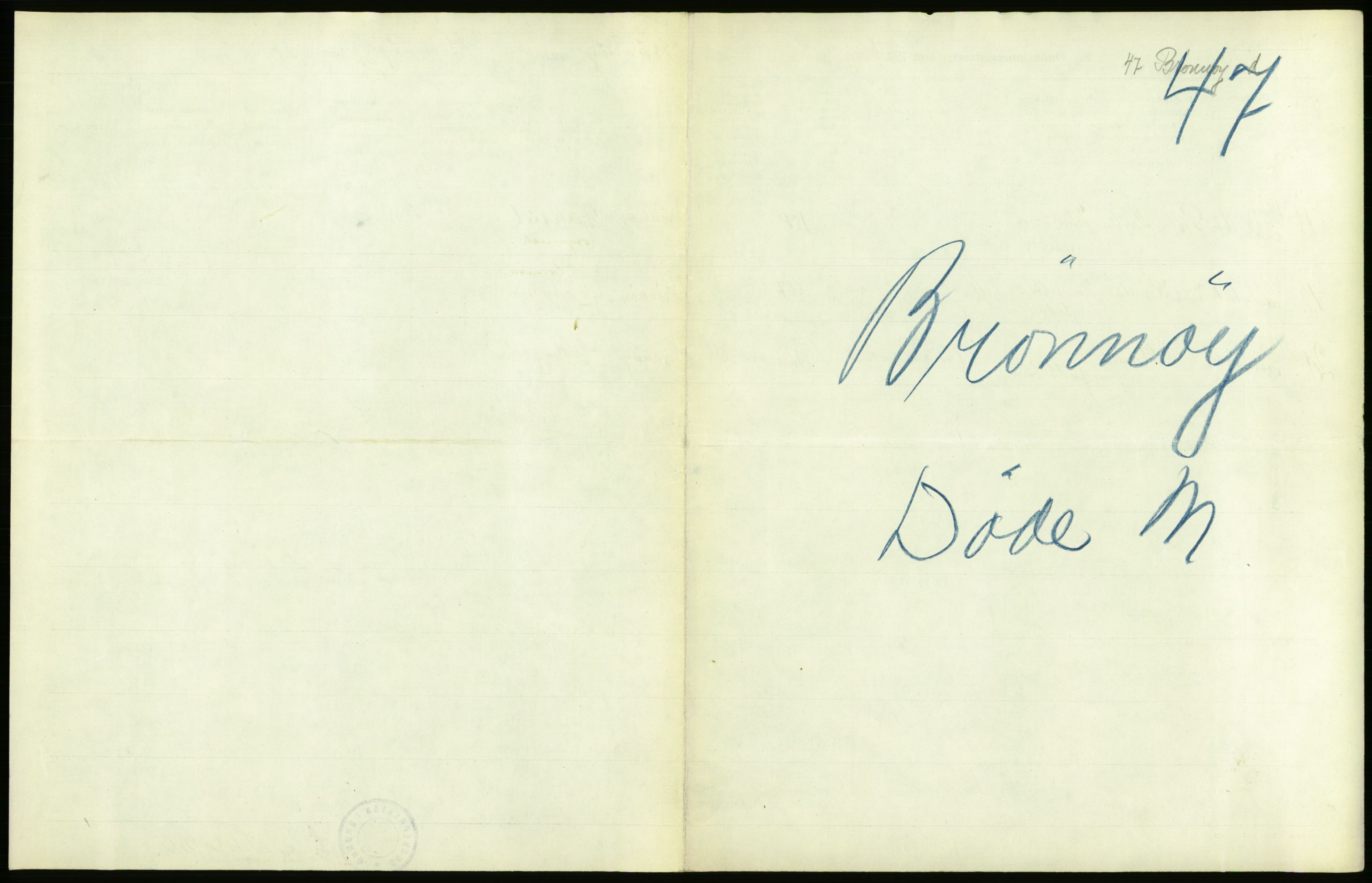 Statistisk sentralbyrå, Sosiodemografiske emner, Befolkning, AV/RA-S-2228/D/Df/Dfc/Dfcg/L0042: Nordland fylke: Døde. Bygder og byer., 1927, p. 317