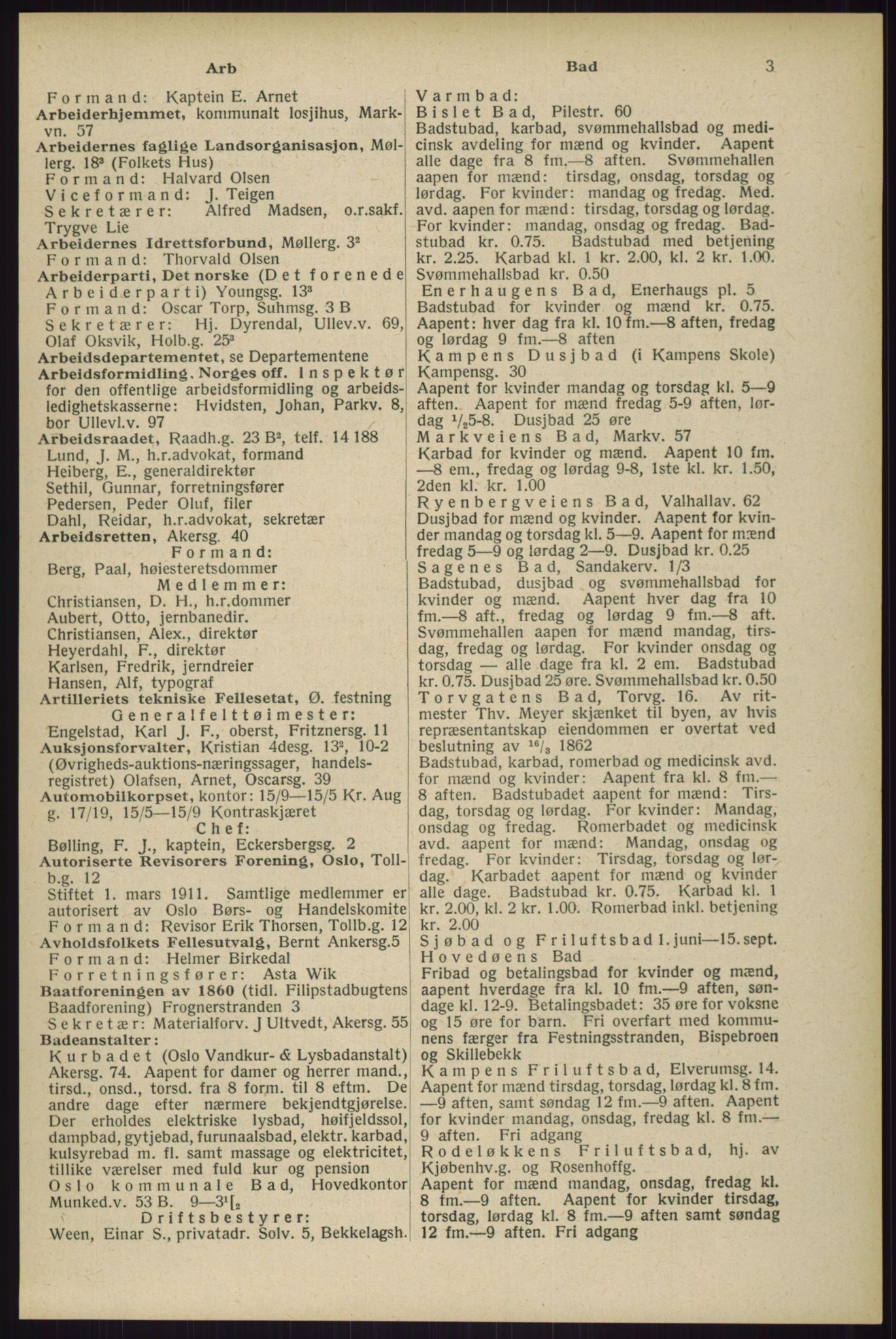 Kristiania/Oslo adressebok, PUBL/-, 1929, p. 3