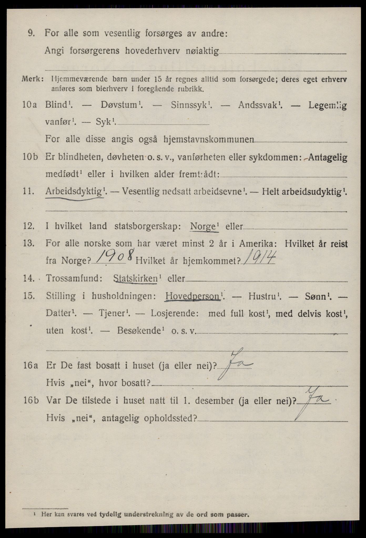 SAT, 1920 census for Bolsøy, 1920, p. 1620