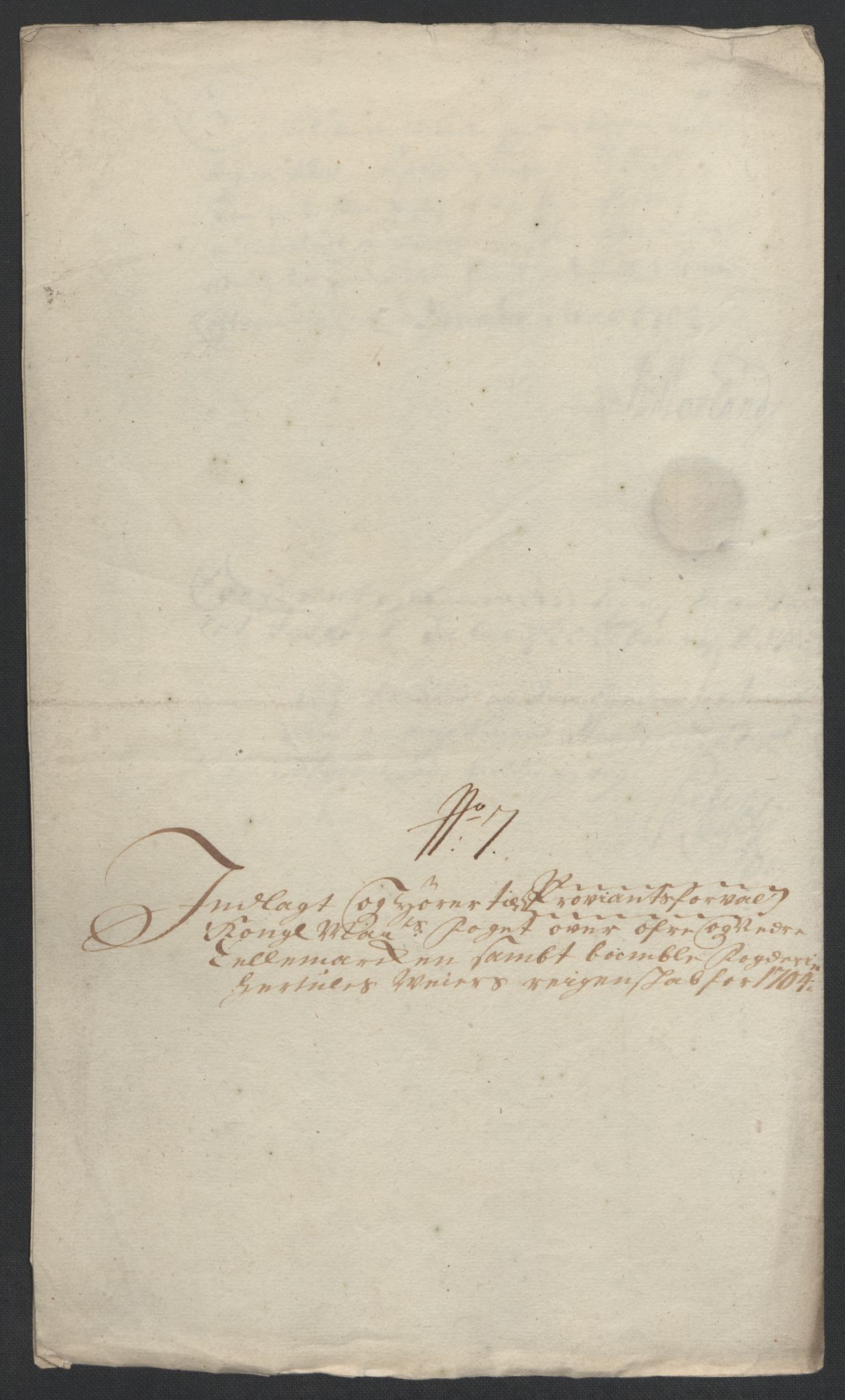 Rentekammeret inntil 1814, Reviderte regnskaper, Fogderegnskap, AV/RA-EA-4092/R36/L2111: Fogderegnskap Øvre og Nedre Telemark og Bamble, 1704, p. 56