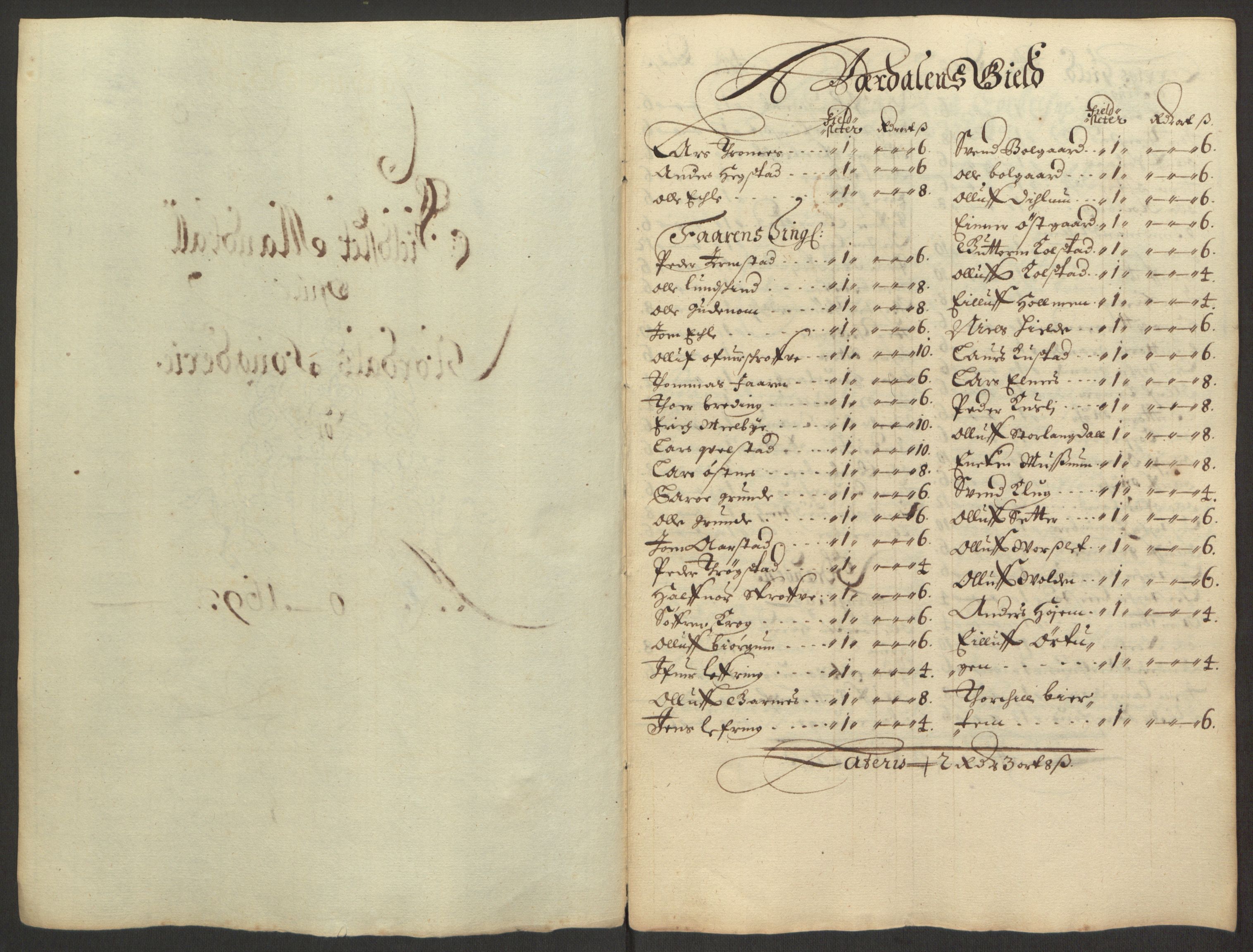 Rentekammeret inntil 1814, Reviderte regnskaper, Fogderegnskap, AV/RA-EA-4092/R62/L4186: Fogderegnskap Stjørdal og Verdal, 1693-1694, p. 33