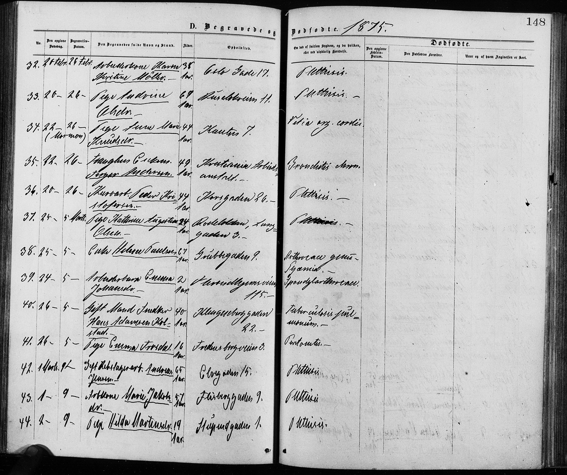 Krohgstøtten sykehusprest Kirkebøker, AV/SAO-A-10854/F/Fa/L0002: Parish register (official) no. 2, 1873-1932, p. 148