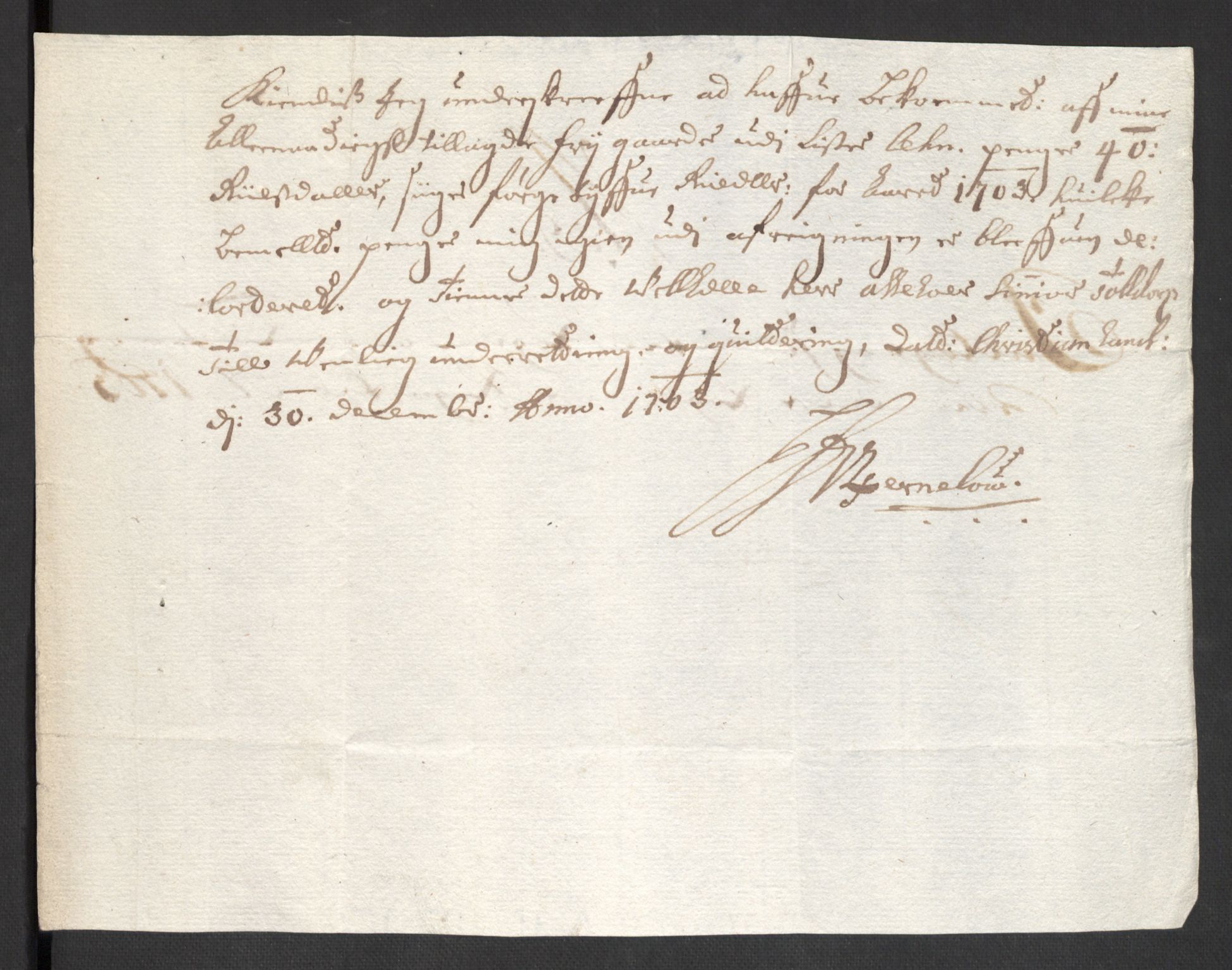 Rentekammeret inntil 1814, Reviderte regnskaper, Fogderegnskap, RA/EA-4092/R43/L2550: Fogderegnskap Lista og Mandal, 1703-1704, p. 76