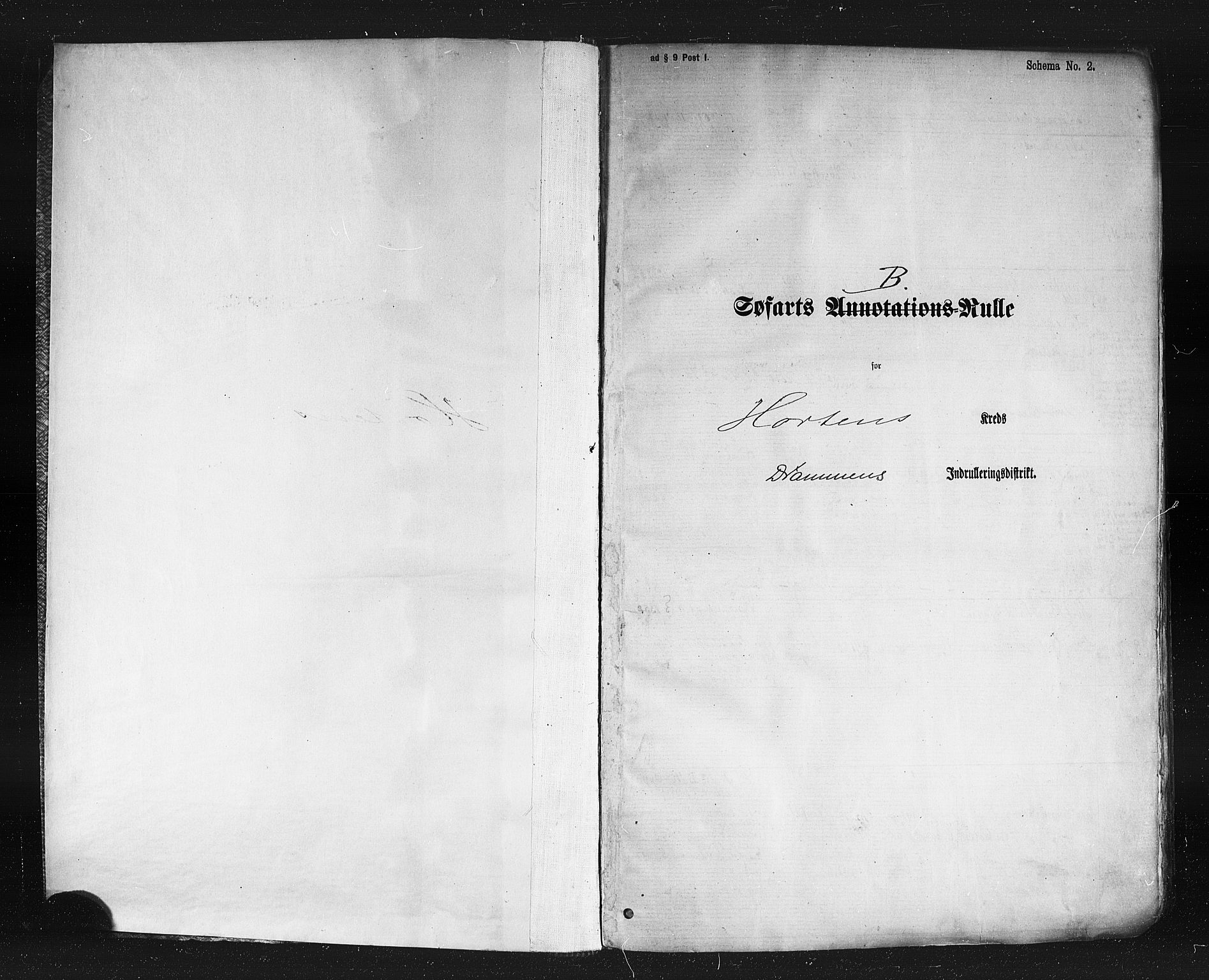 Horten innrulleringskontor, SAKO/A-785/F/Fe/L0004: Maskinrulle, 1883, p. 3
