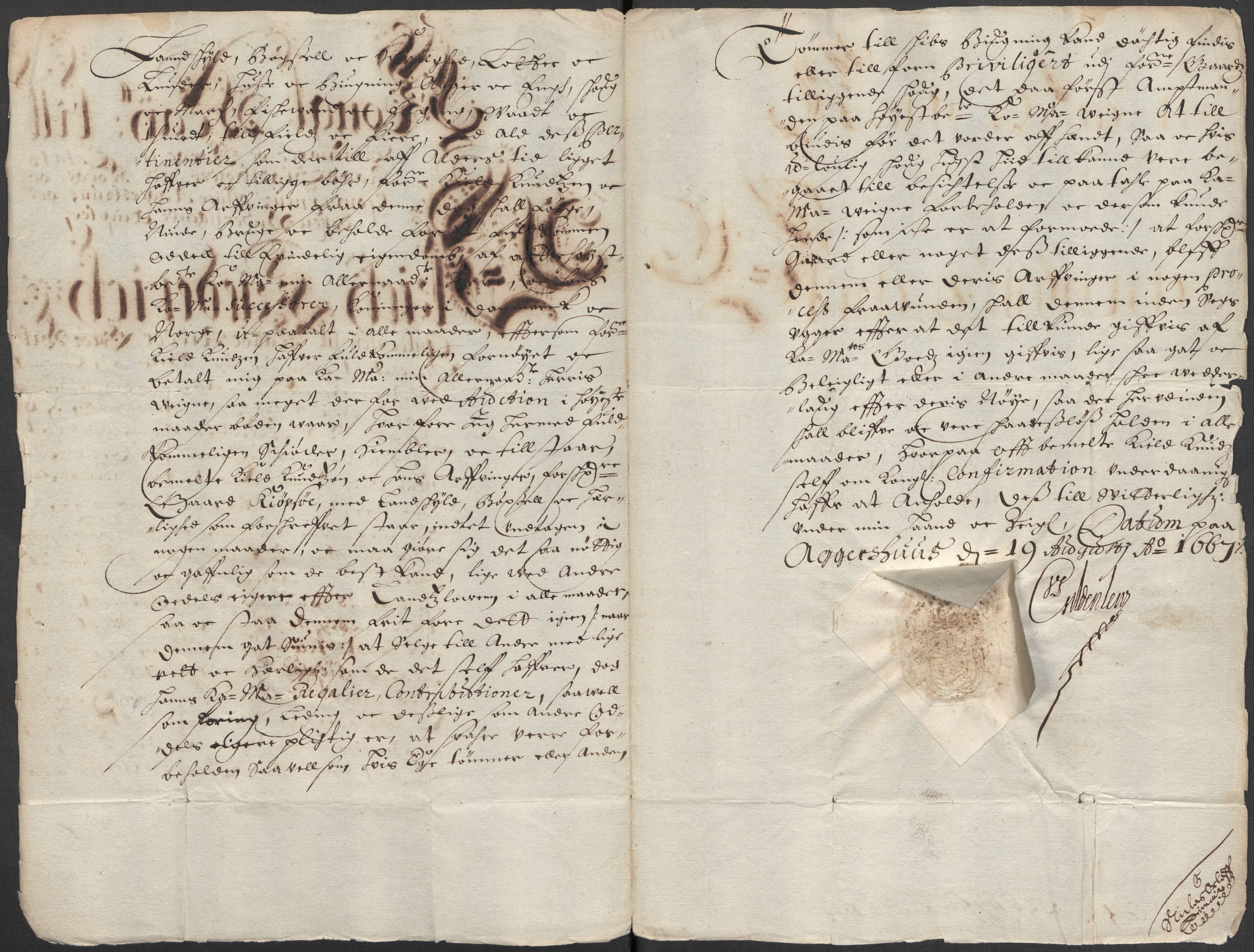 Rentekammeret, Kammerkanselliet, RA/EA-3111/G/Gg/Ggj/Ggja/L0002: Skjøter utstedt av myndigheter i Norge og senere ombyttet med kongelige konfirmasjonsskjøter, 1670-1687, p. 97