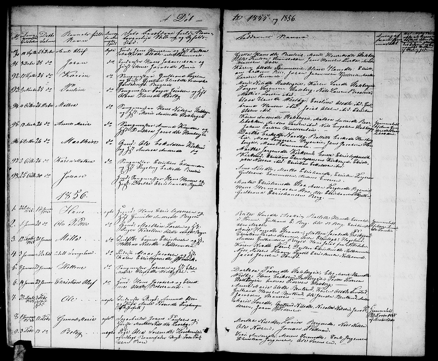 Skedsmo prestekontor Kirkebøker, SAO/A-10033a/G/Ga/L0002: Parish register (copy) no. I 2, 1855-1872, p. 7