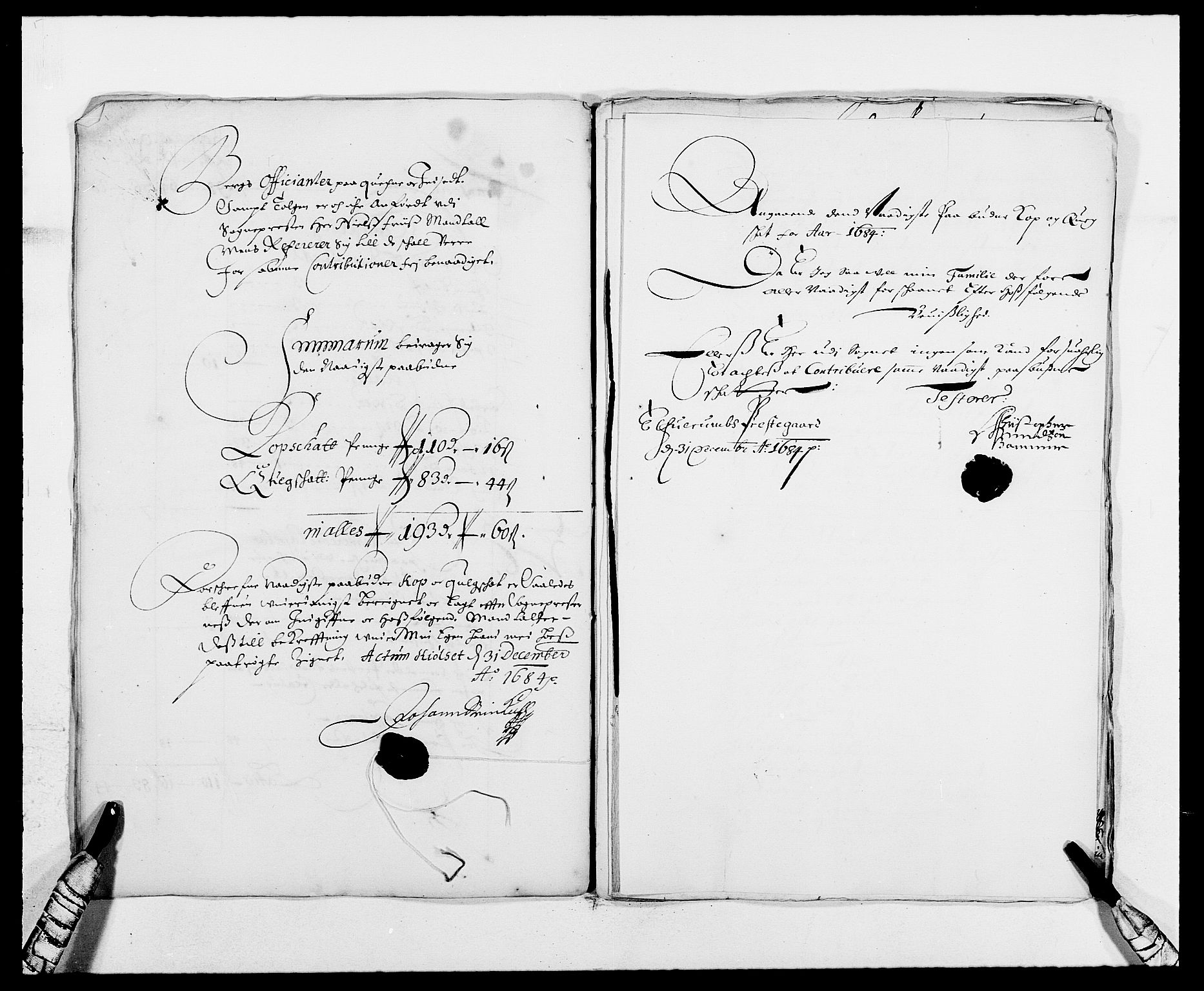 Rentekammeret inntil 1814, Reviderte regnskaper, Fogderegnskap, AV/RA-EA-4092/R13/L0821: Fogderegnskap Solør, Odal og Østerdal, 1684, p. 246