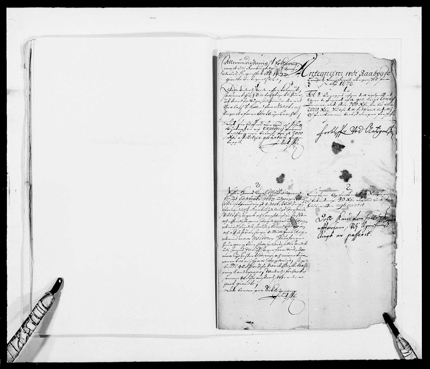 Rentekammeret inntil 1814, Reviderte regnskaper, Fogderegnskap, RA/EA-4092/R40/L2433: Fogderegnskap Råbyggelag, 1671-1674, p. 166