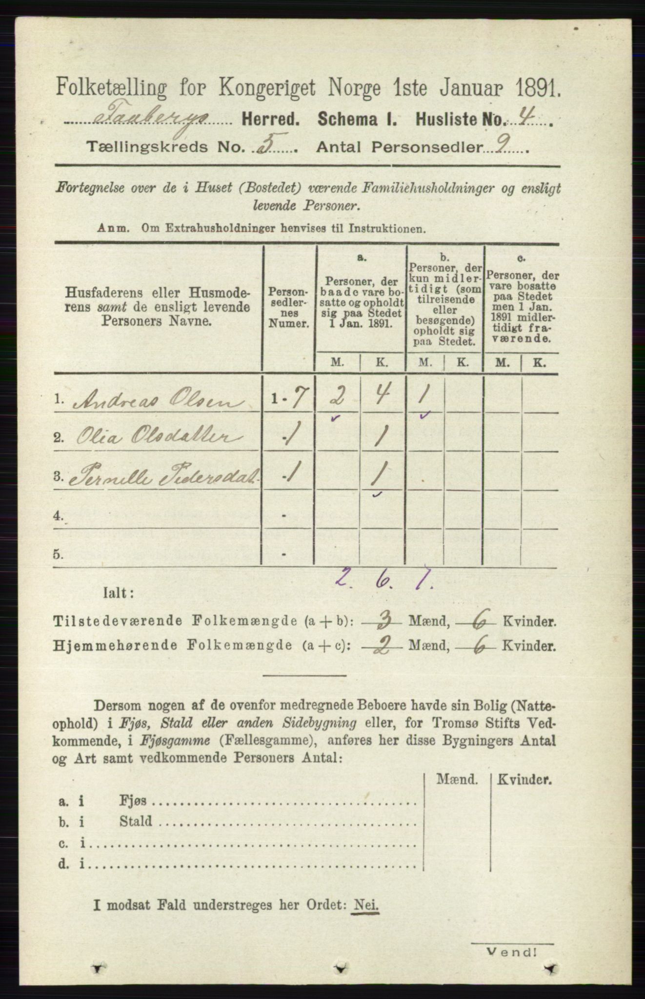 RA, 1891 census for 0524 Fåberg, 1891, p. 1554