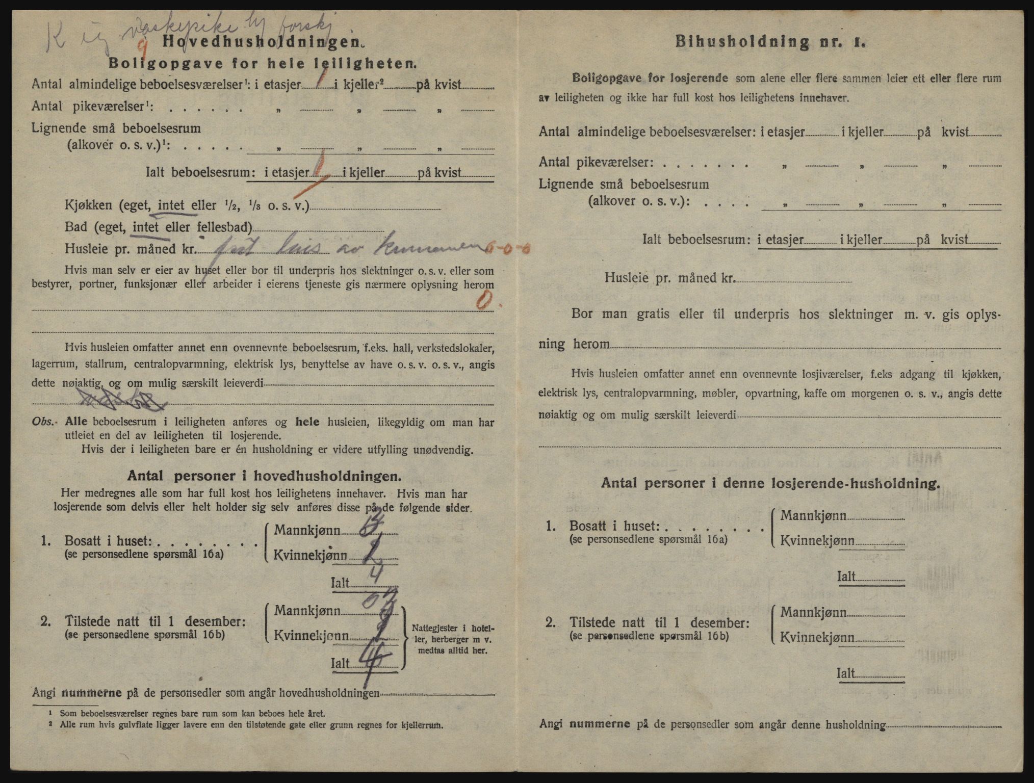 SATØ, 1920 census for Hammerfest, 1920, p. 1329