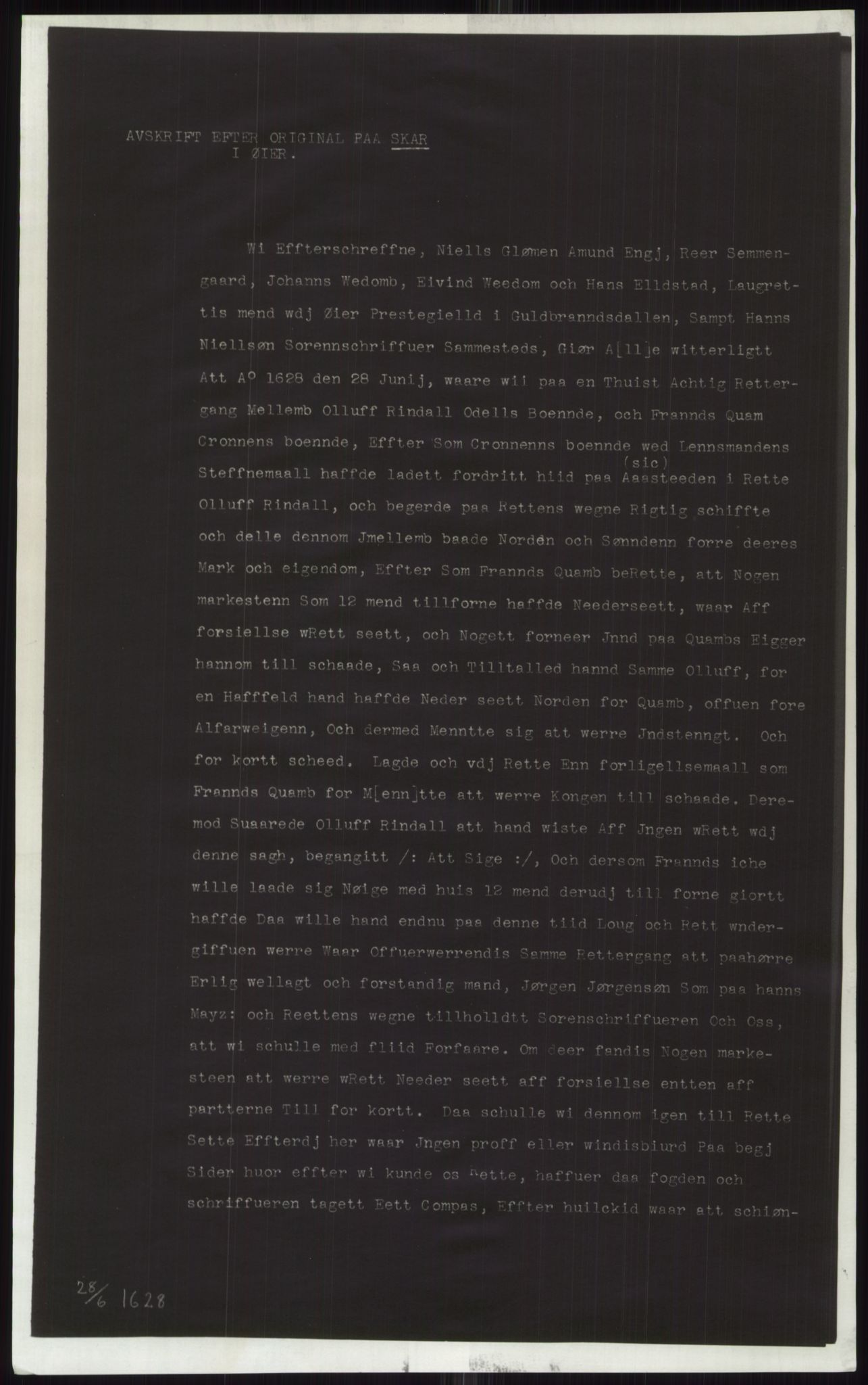 Samlinger til kildeutgivelse, Diplomavskriftsamlingen, AV/RA-EA-4053/H/Ha, p. 2228