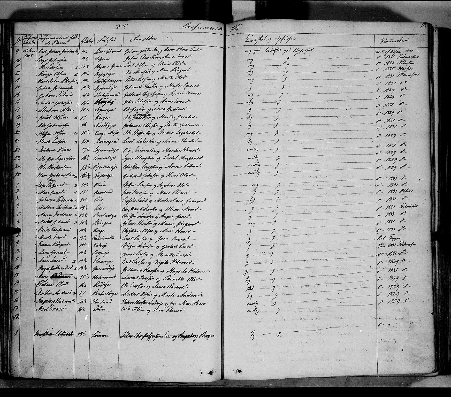 Jevnaker prestekontor, SAH/PREST-116/H/Ha/Haa/L0006: Parish register (official) no. 6, 1837-1857, p. 113
