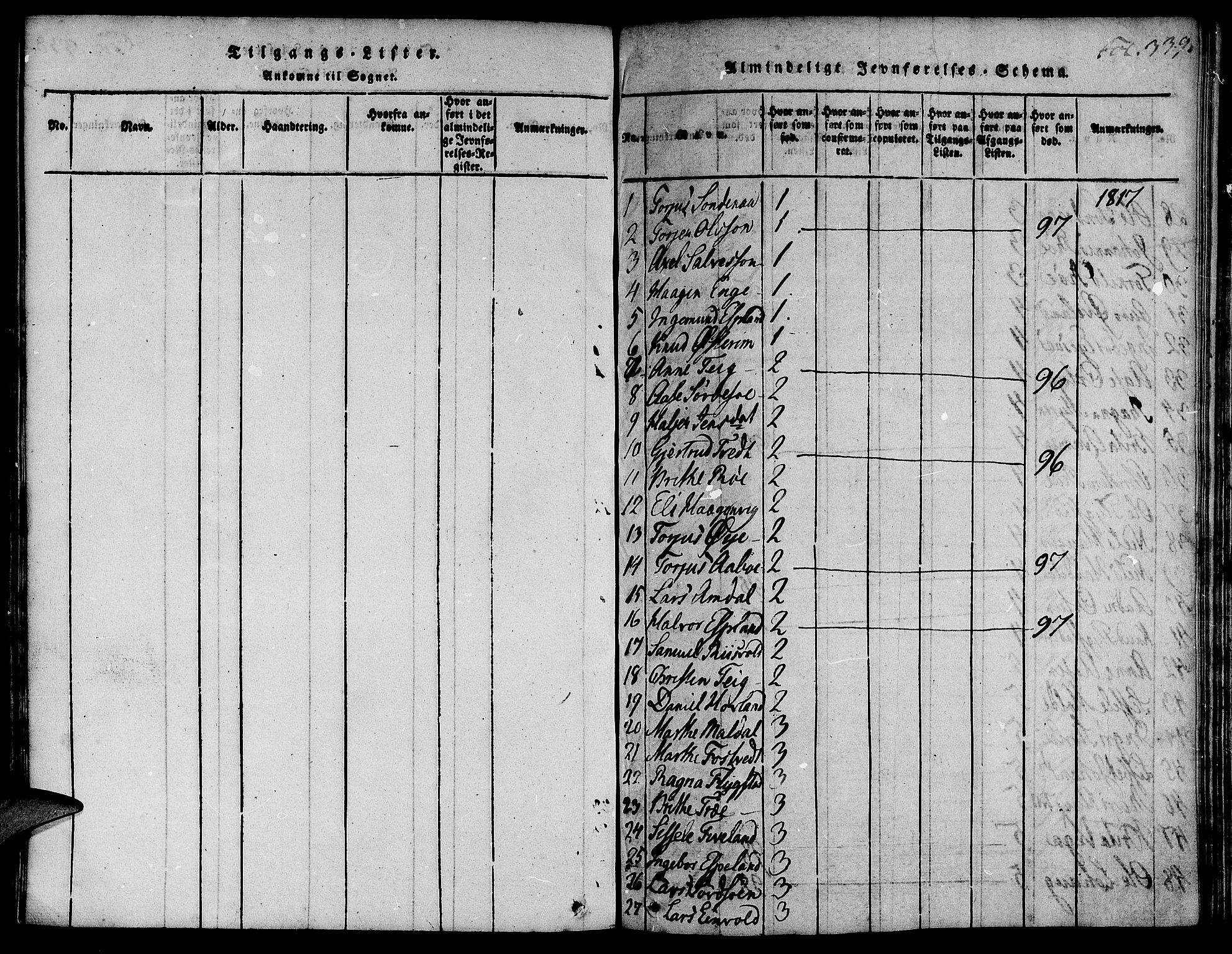 Suldal sokneprestkontor, SAST/A-101845/01/IV/L0007: Parish register (official) no. A 7, 1817-1838, p. 318
