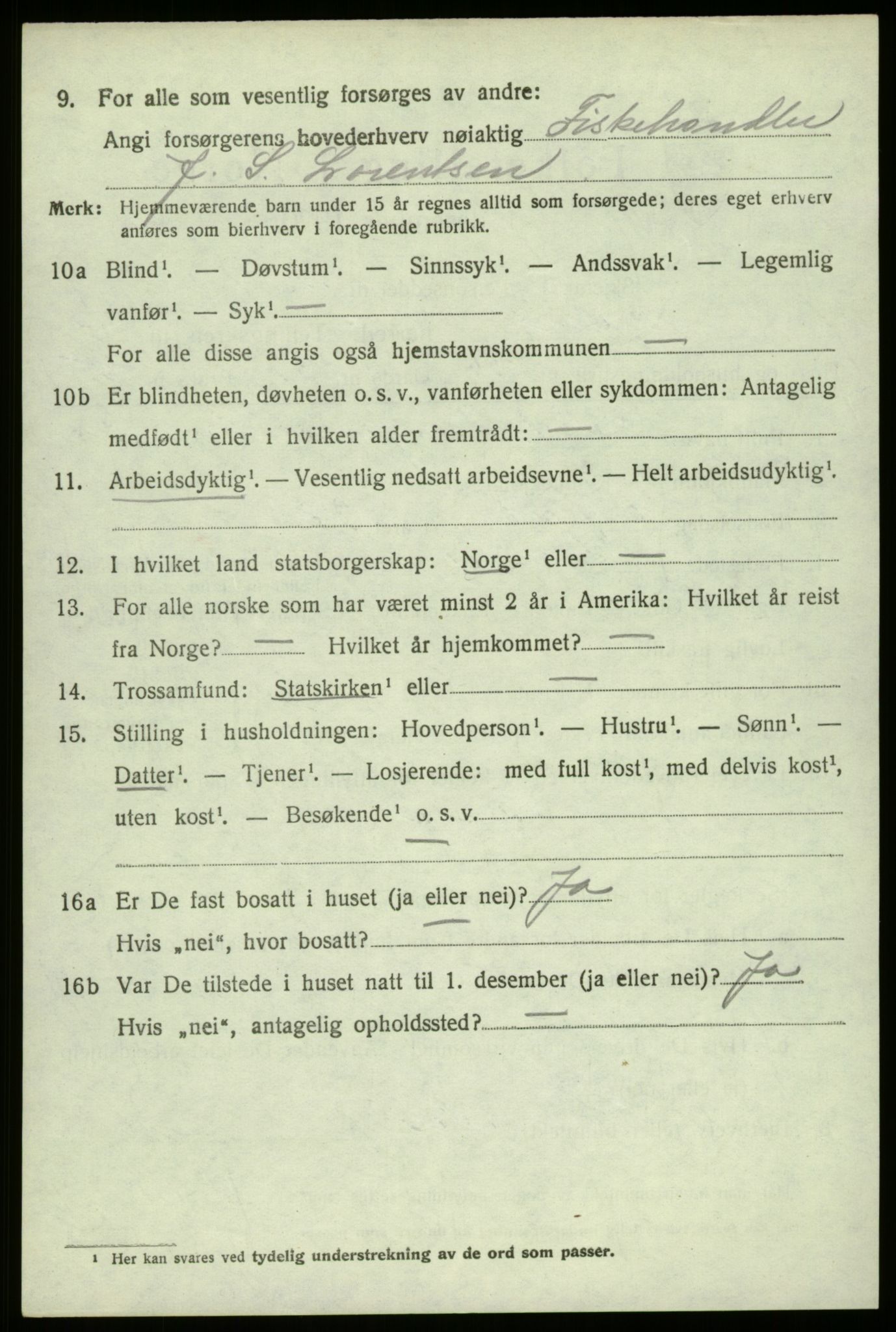 SAO, 1920 census for Hvaler, 1920, p. 7333