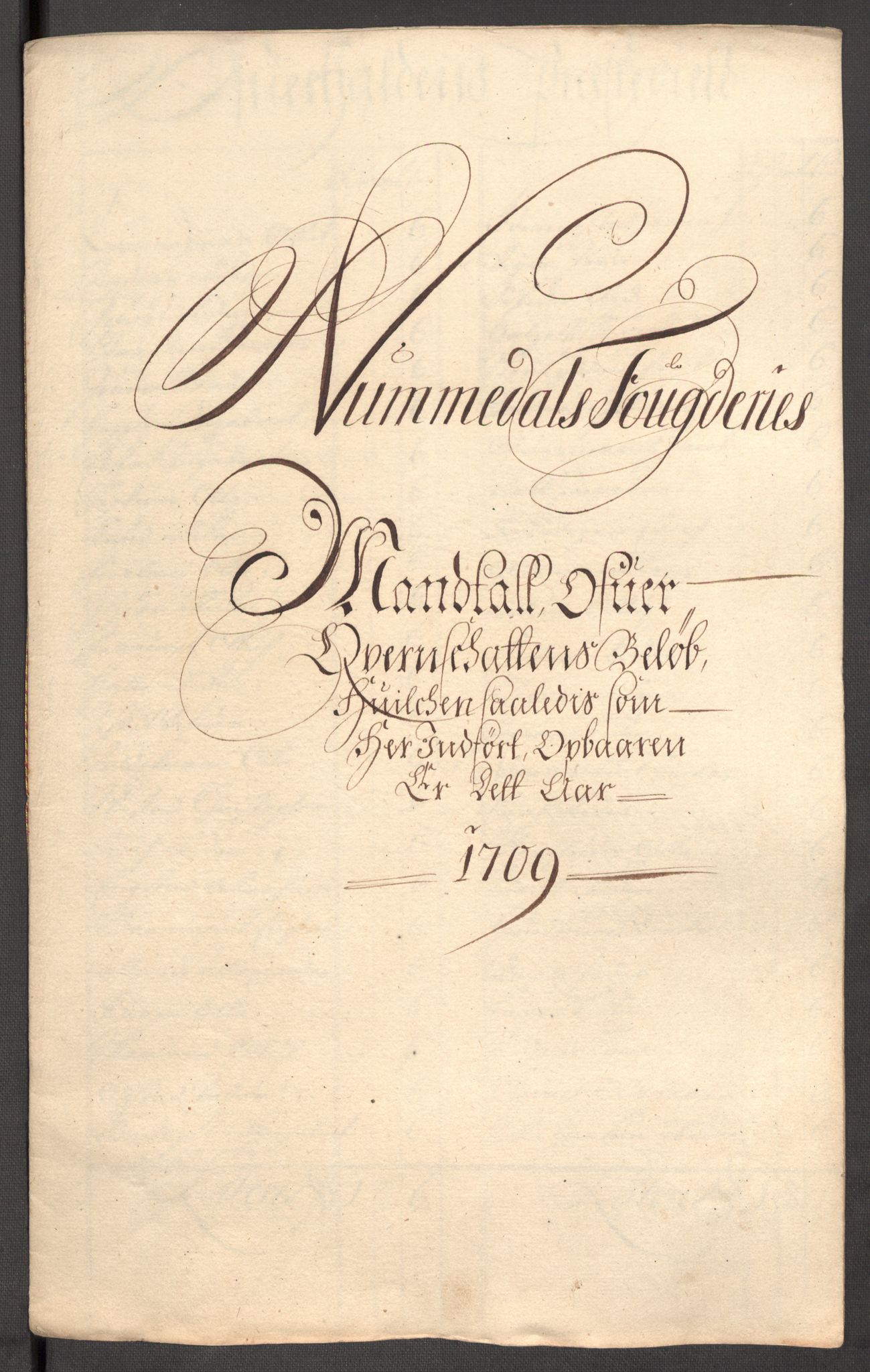 Rentekammeret inntil 1814, Reviderte regnskaper, Fogderegnskap, RA/EA-4092/R64/L4431: Fogderegnskap Namdal, 1709-1710, p. 113