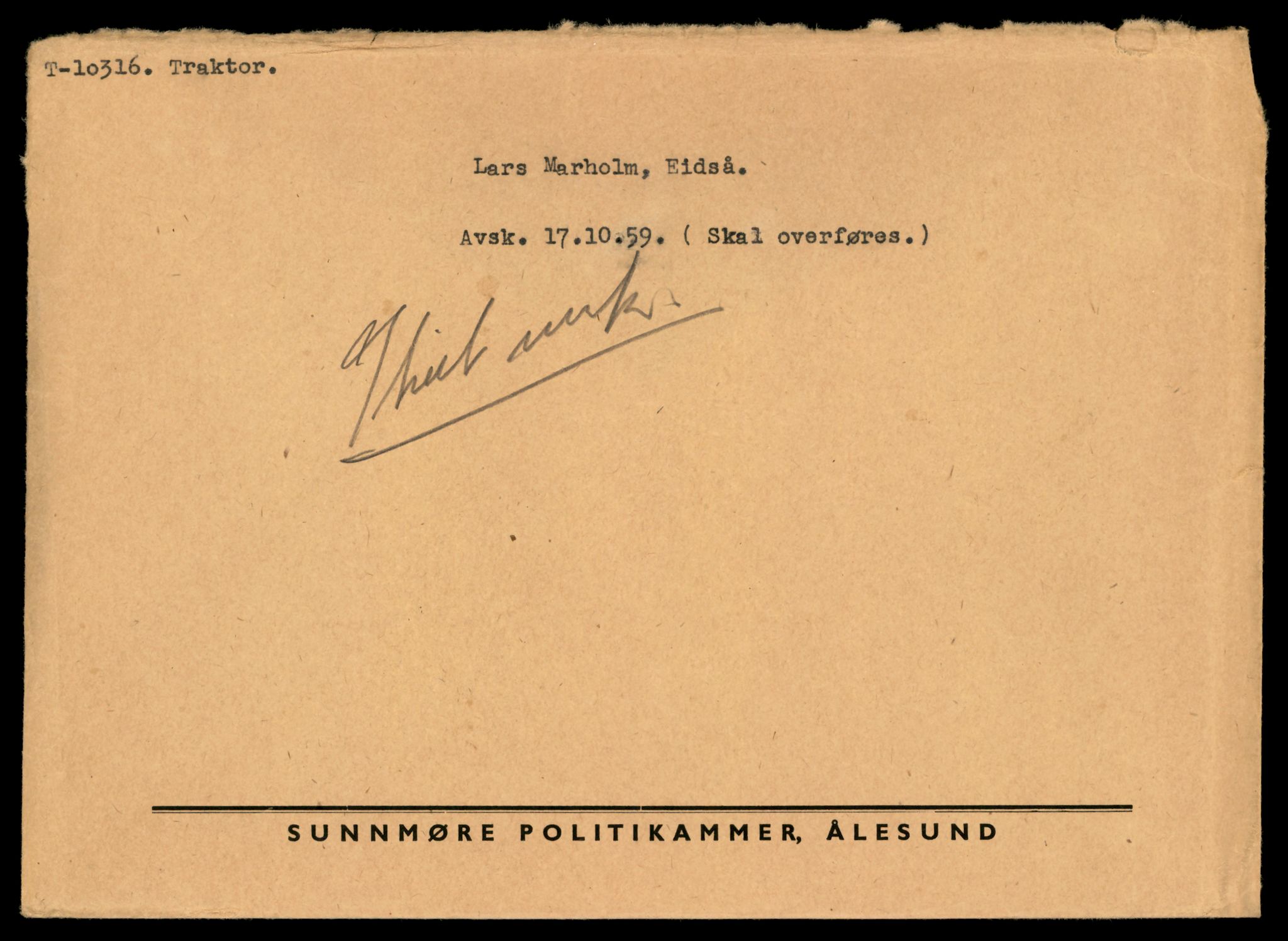 Møre og Romsdal vegkontor - Ålesund trafikkstasjon, AV/SAT-A-4099/F/Fe/L0019: Registreringskort for kjøretøy T 10228 - T 10350, 1927-1998, p. 2209