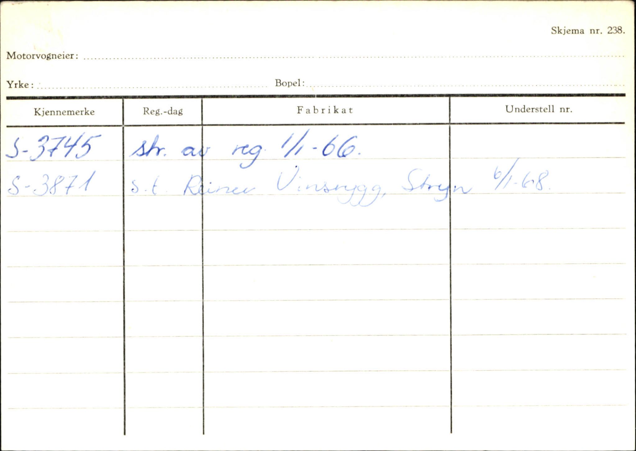 Statens vegvesen, Sogn og Fjordane vegkontor, AV/SAB-A-5301/4/F/L0132: Eigarregister Askvoll A-Å. Balestrand A-Å, 1945-1975, p. 1936