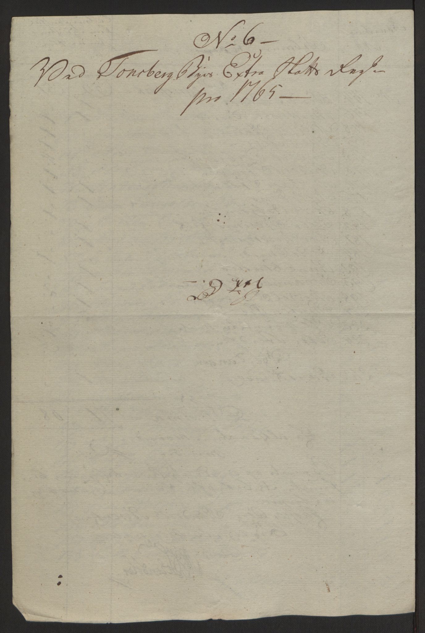 Rentekammeret inntil 1814, Reviderte regnskaper, Byregnskaper, AV/RA-EA-4066/R/Rh/L0162/0001: [H4] Kontribusjonsregnskap / Ekstraskatt, Tønsberg, 1762-1772, p. 200