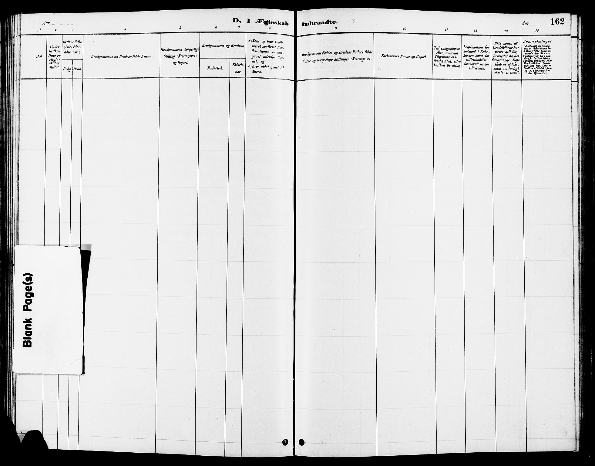 Tolga prestekontor, AV/SAH-PREST-062/L/L0008: Parish register (copy) no. 8, 1887-1912, p. 162