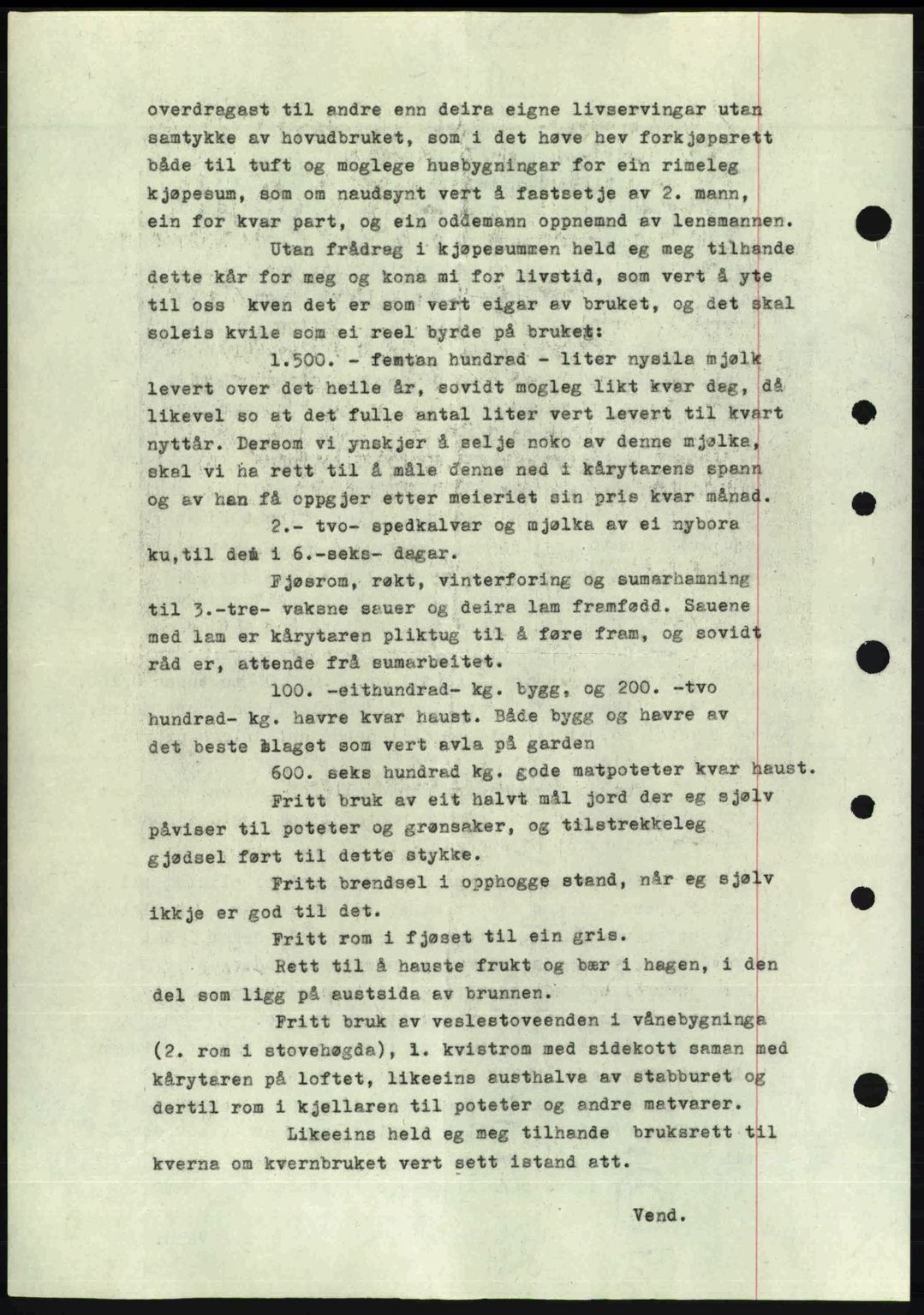 Nordre Sunnmøre sorenskriveri, AV/SAT-A-0006/1/2/2C/2Ca: Mortgage book no. A24, 1947-1947, Diary no: : 351/1947