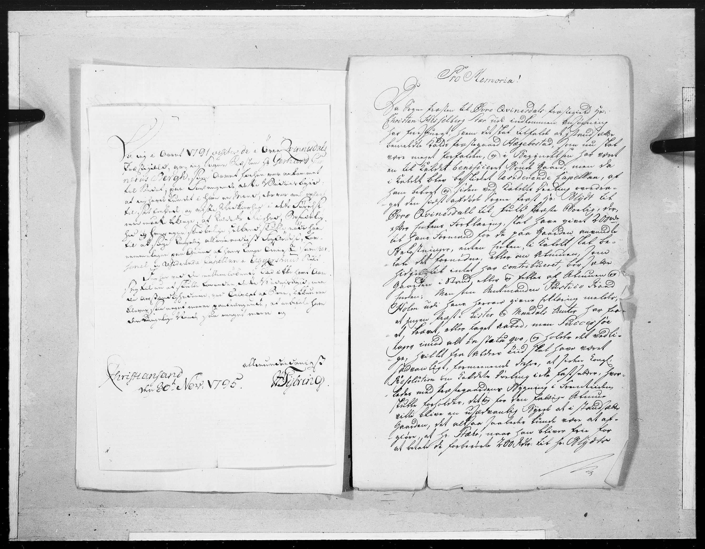 Danske Kanselli 1572-1799, AV/RA-EA-3023/F/Fc/Fcc/Fcca/L0305: Norske innlegg 1572-1799, 1796, p. 7