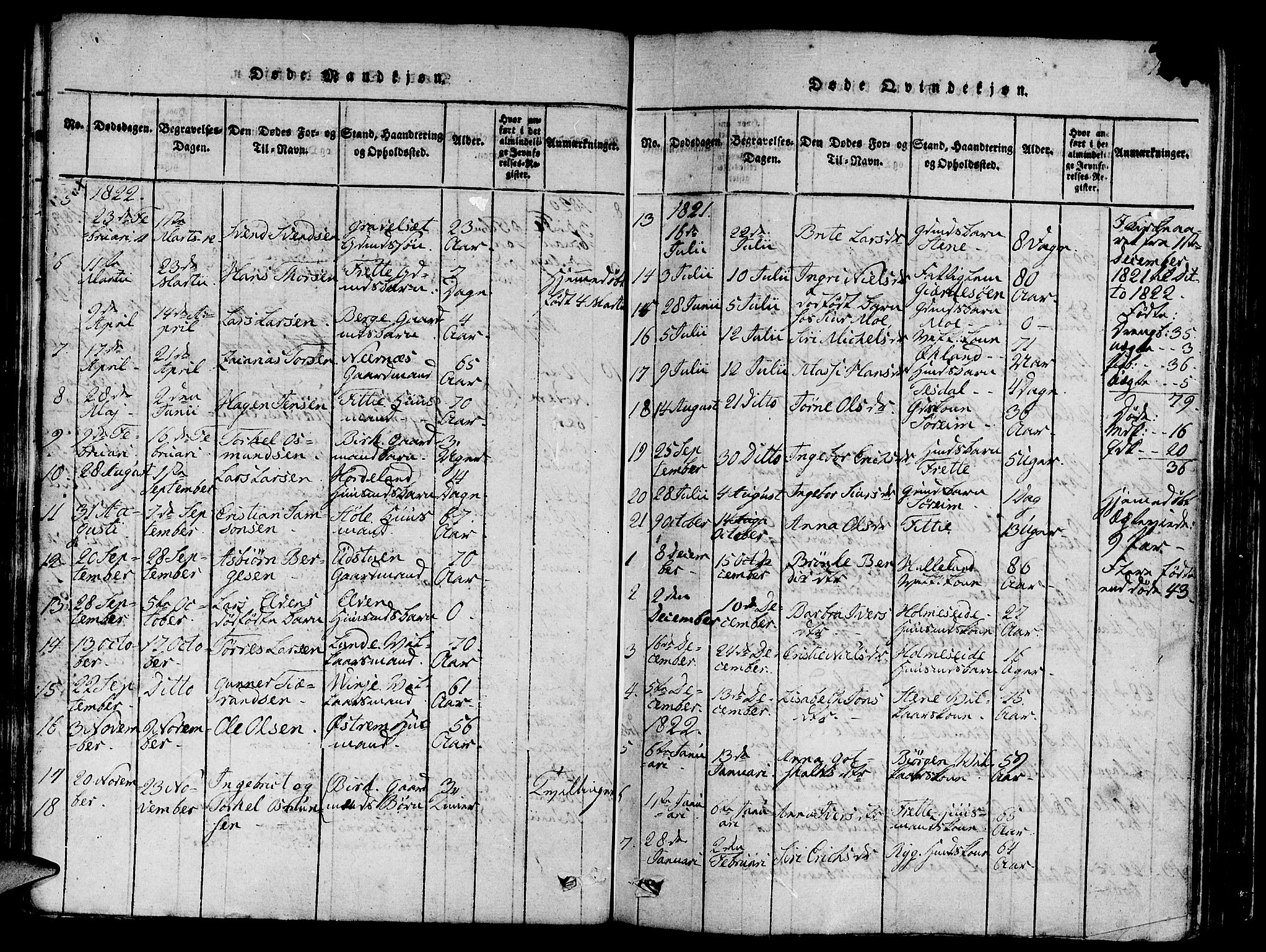 Etne sokneprestembete, SAB/A-75001/H/Haa: Parish register (official) no. A 6, 1815-1831, p. 103