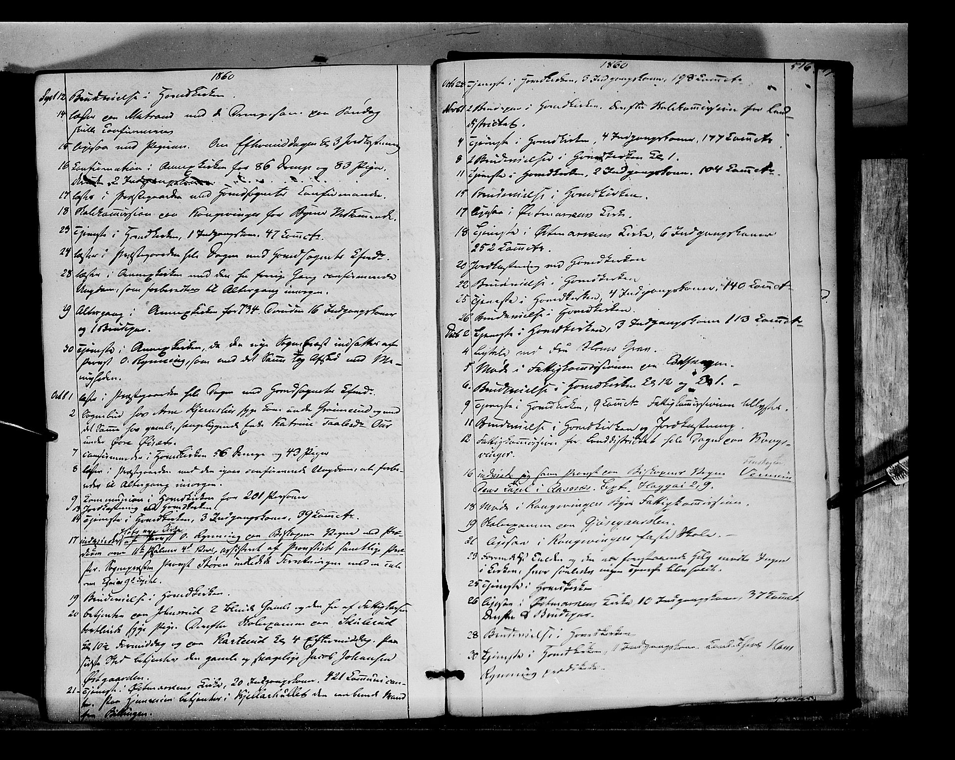 Vinger prestekontor, SAH/PREST-024/H/Ha/Haa/L0010: Parish register (official) no. 10, 1855-1861, p. 516