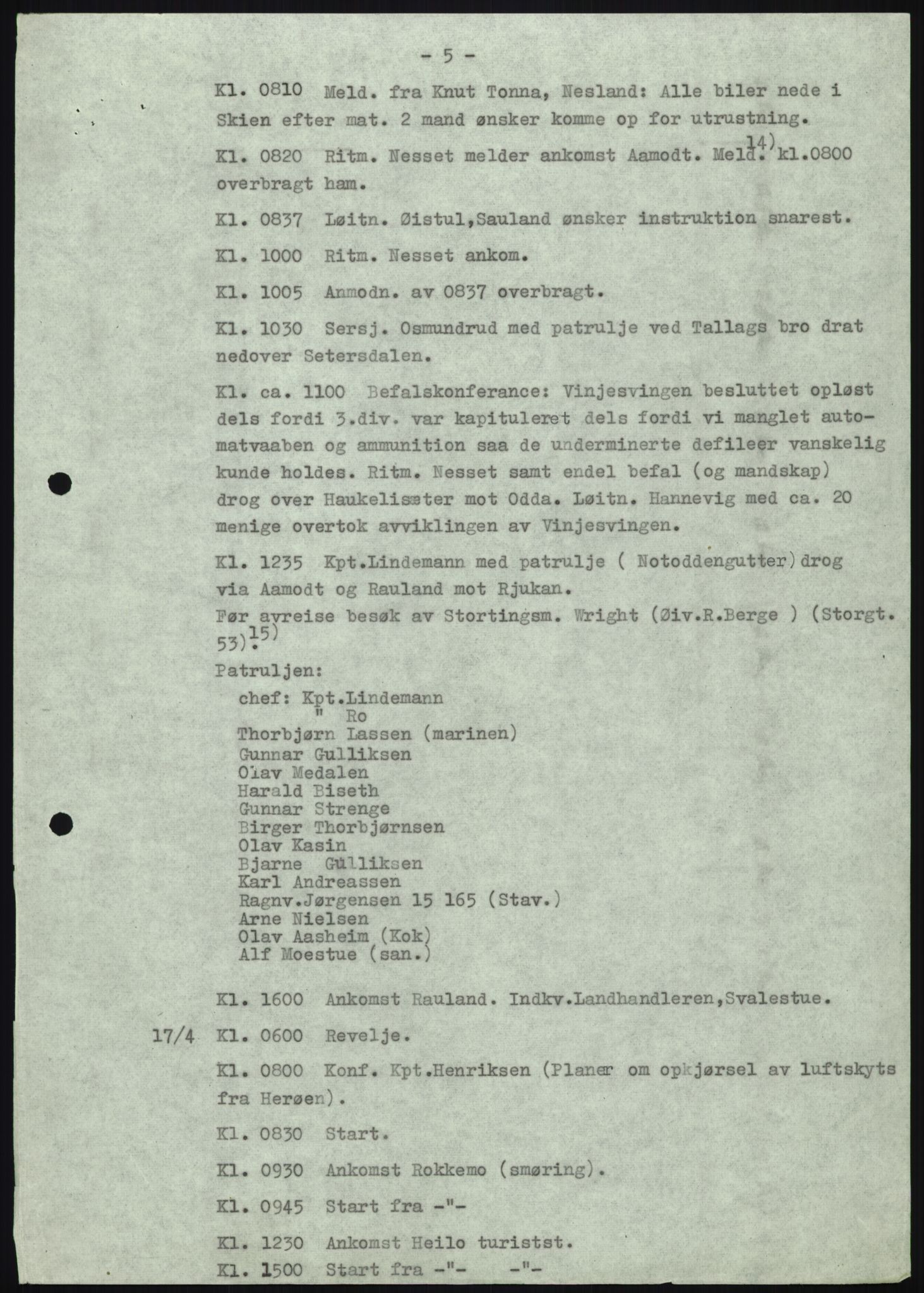 Forsvaret, Forsvarets krigshistoriske avdeling, AV/RA-RAFA-2017/Y/Yb/L0056: II-C-11-136-139  -  1. Divisjon, 1940-1957, p. 1764